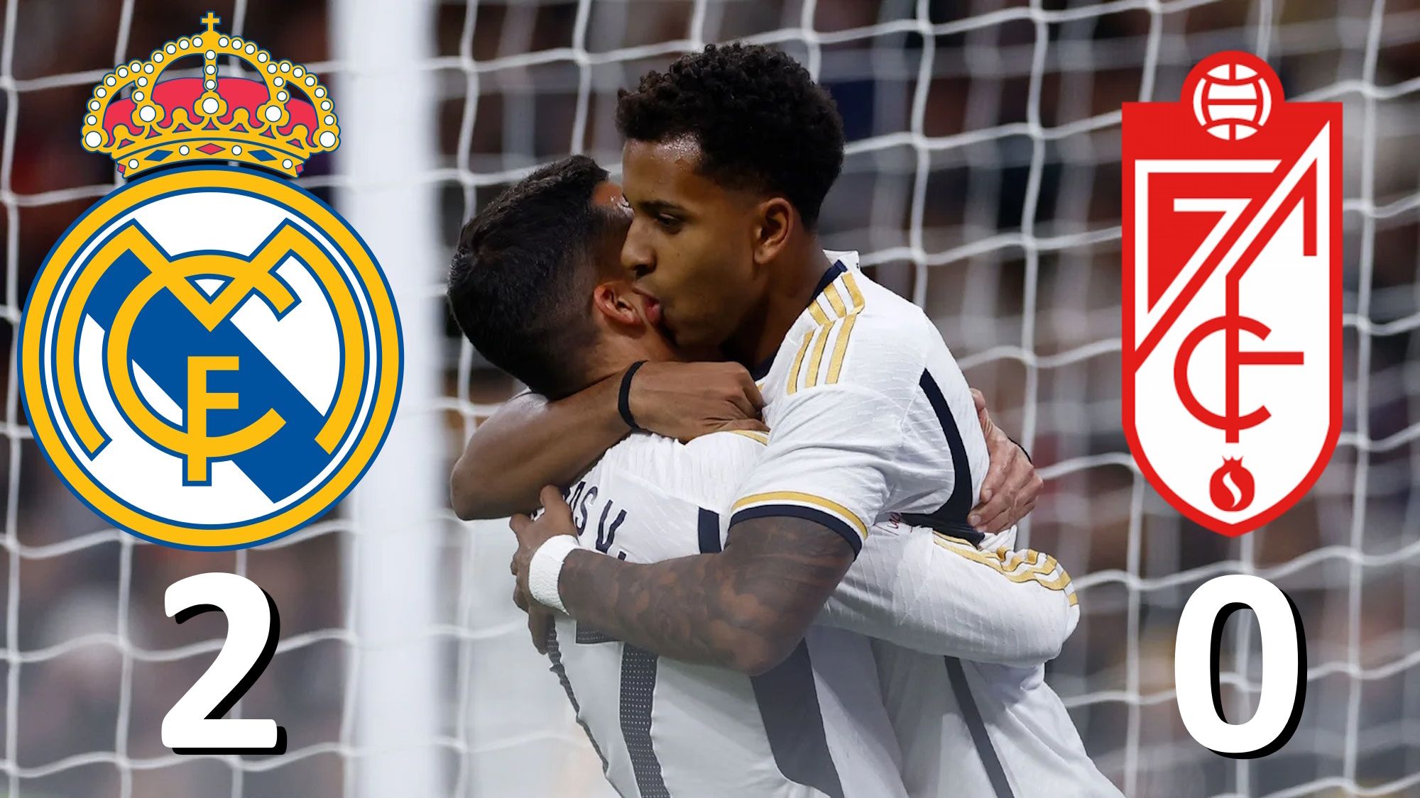 El Madrid no afloja ante un combativo Granada victoria de liderato