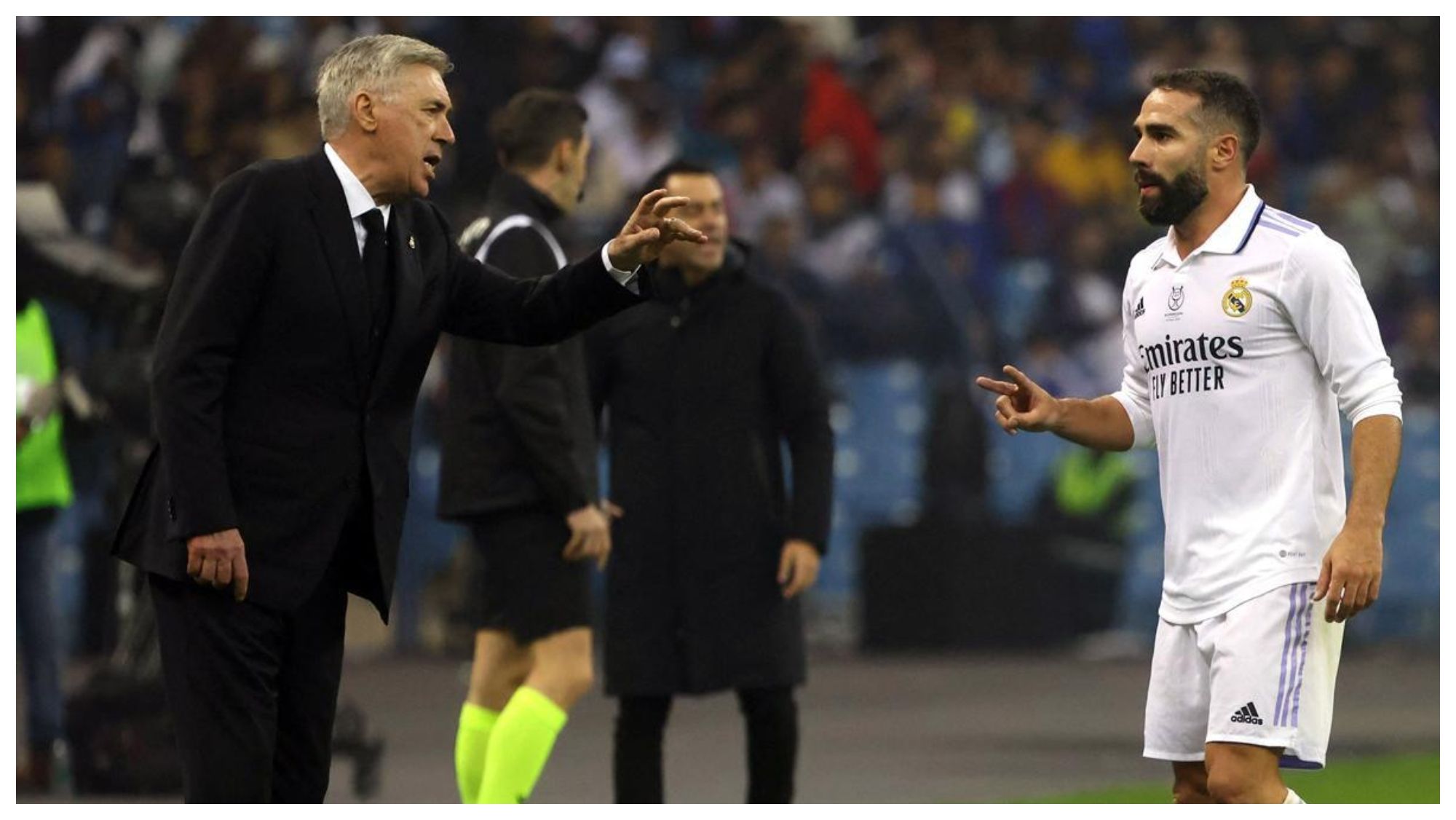 Carvajal llamó a Ancelotti nada más conocer el alcance de su lesión para hacérselo saber“Mister, la culpa es…”