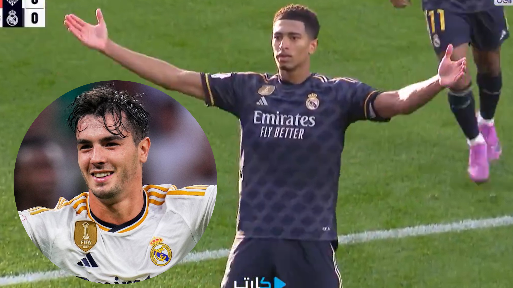 La ‘doble B’ adelanta al Real Madrid magia de Brahim y Bellingham en el Villamarín