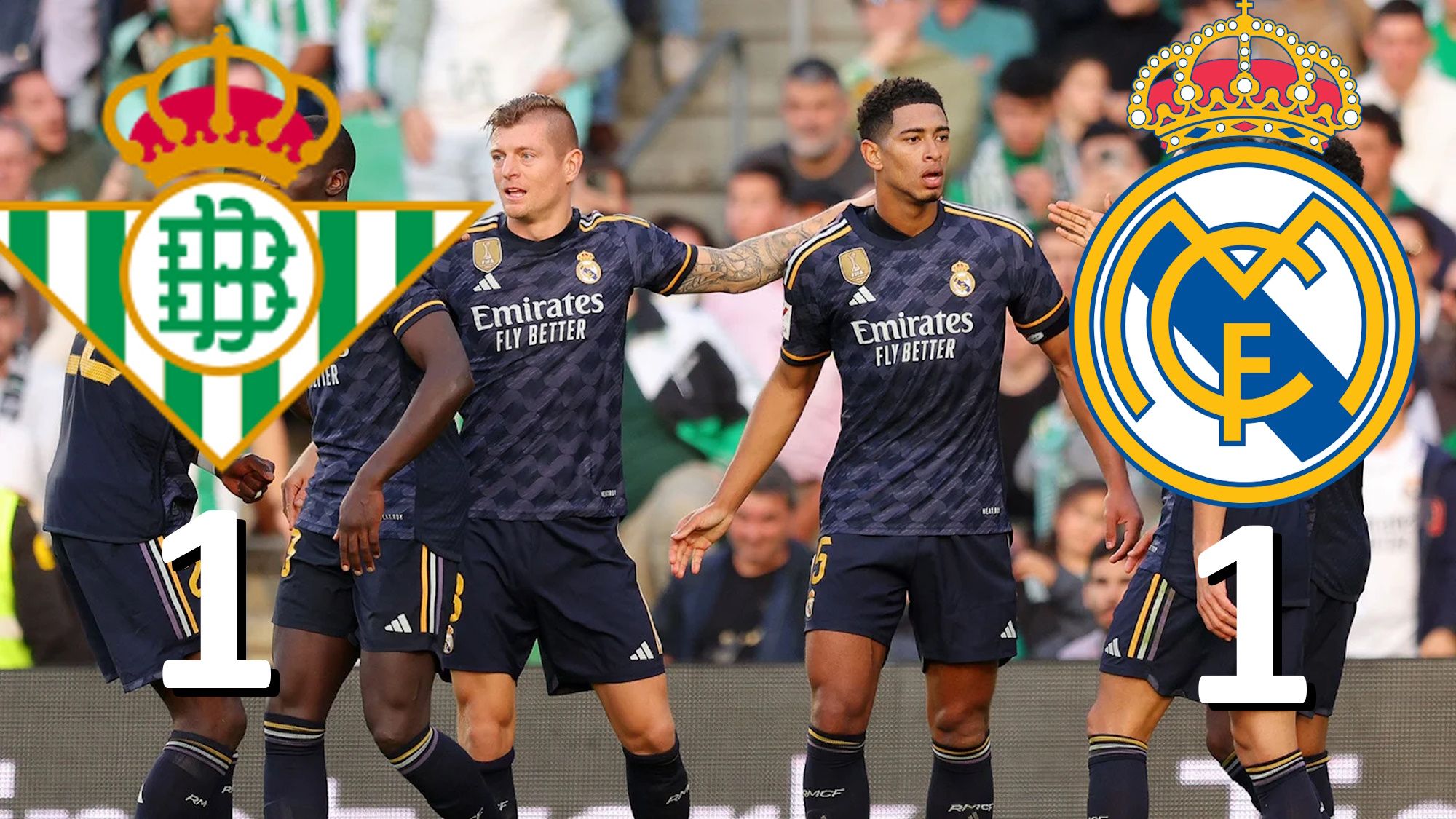Empate con sabor agridulce en Sevilla el Madrid, pendiente de Barcelona