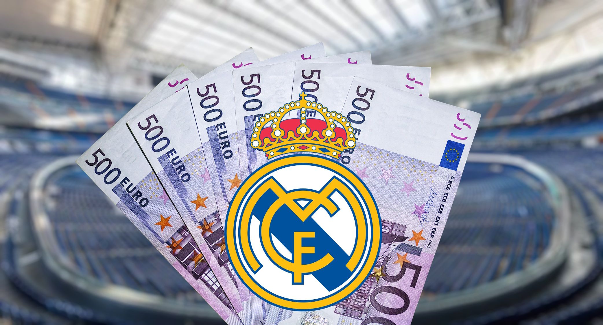 El Santiago Bernabéu, una mina de oro.