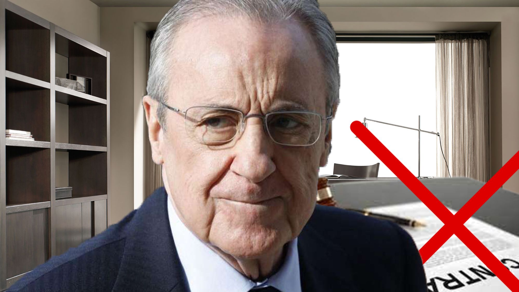 El Madrid le rechaza pese a ser la primera opción  una razón de peso ha hecho cambiar a Florentino de parecer