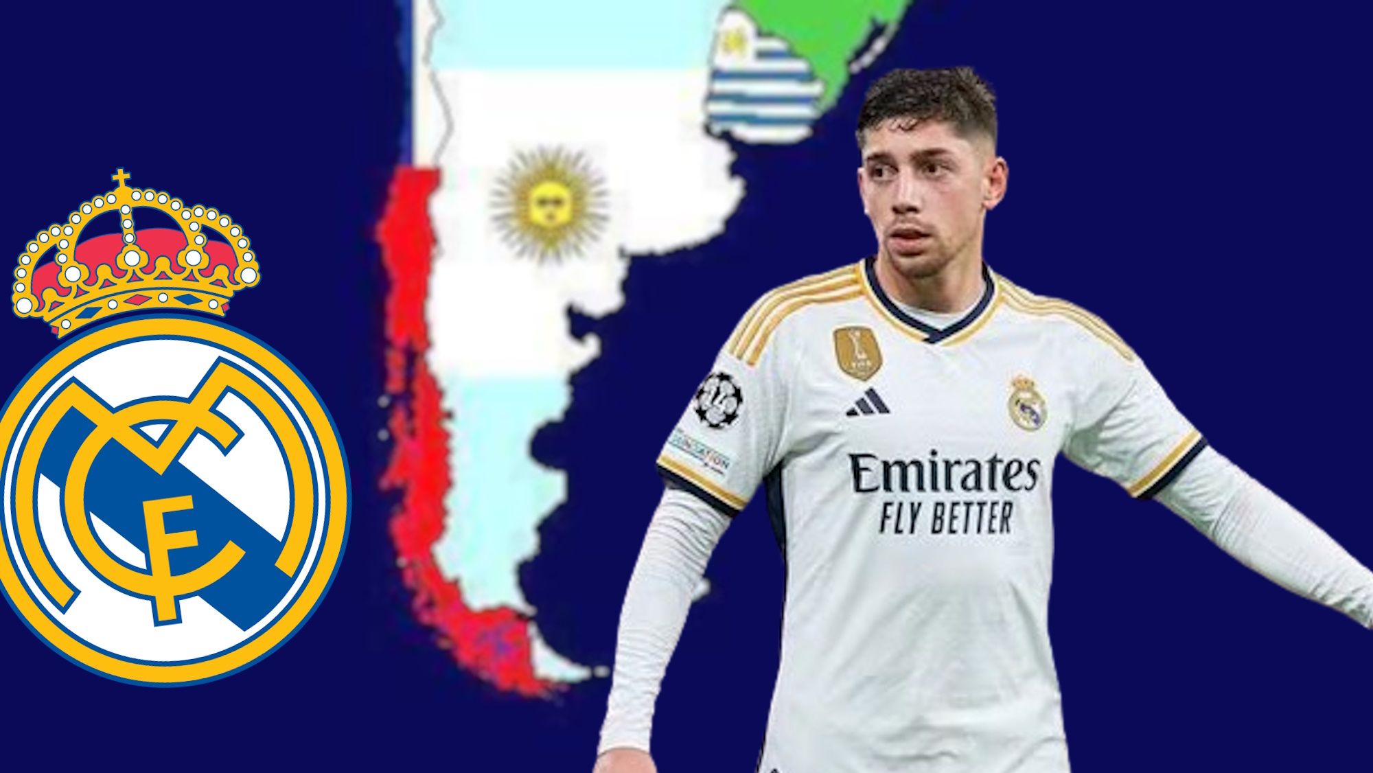 20 años, es la promesa del fútbol sudamericano y el Madrid lo tiene encarrilado Valverde será su ‘padrino’