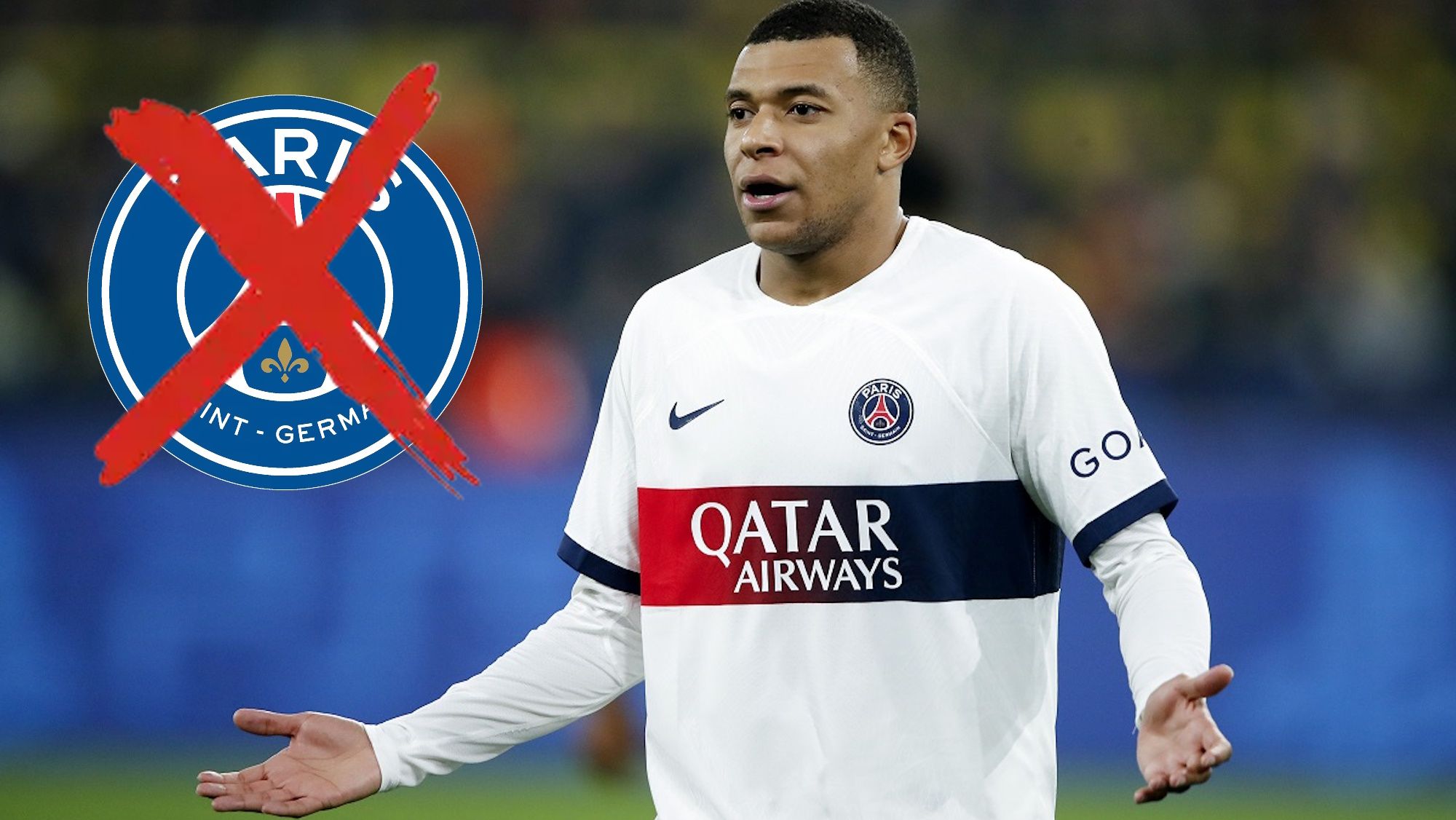 Mbappé, muy cerca del K.O. en París no soporta su situación, el club le ‘empuja’ hacia Madrid Mbappé, muy cerca del K.O. en París no soporta su situación, el club le ‘empuja’ hacia Madrid