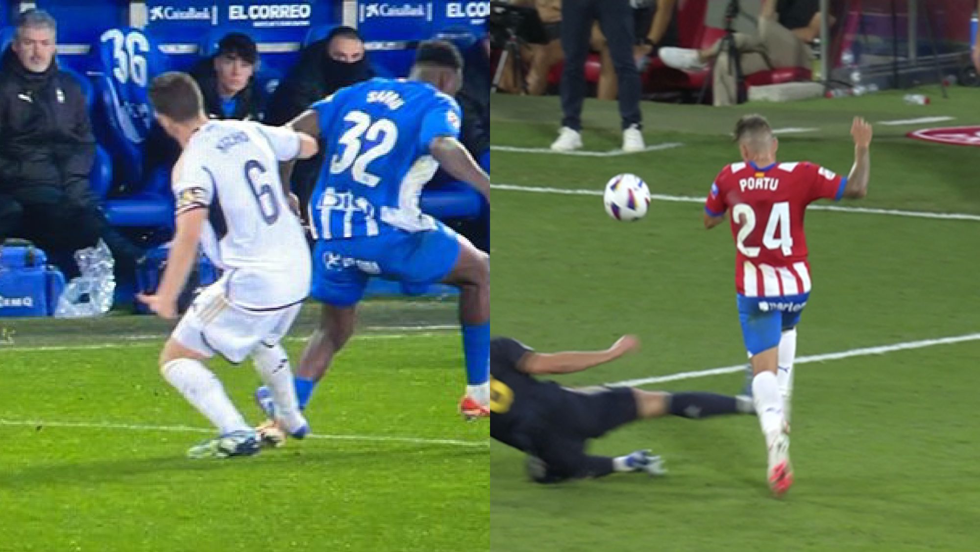 Nacho ha sido sancionado un partido esta es la diferencia respecto a la roja contra el Girona
