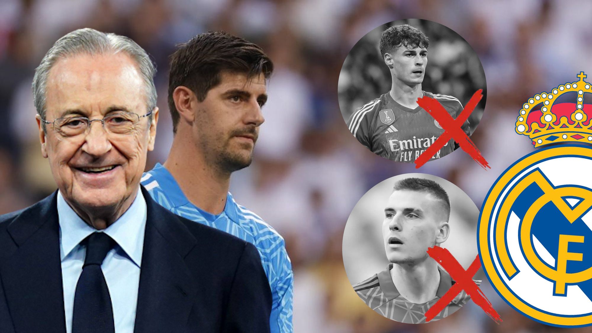 Florentino ha tomado la decisión, ni Kepa ni Lunin: el Madrid tiene en mente a otro portero