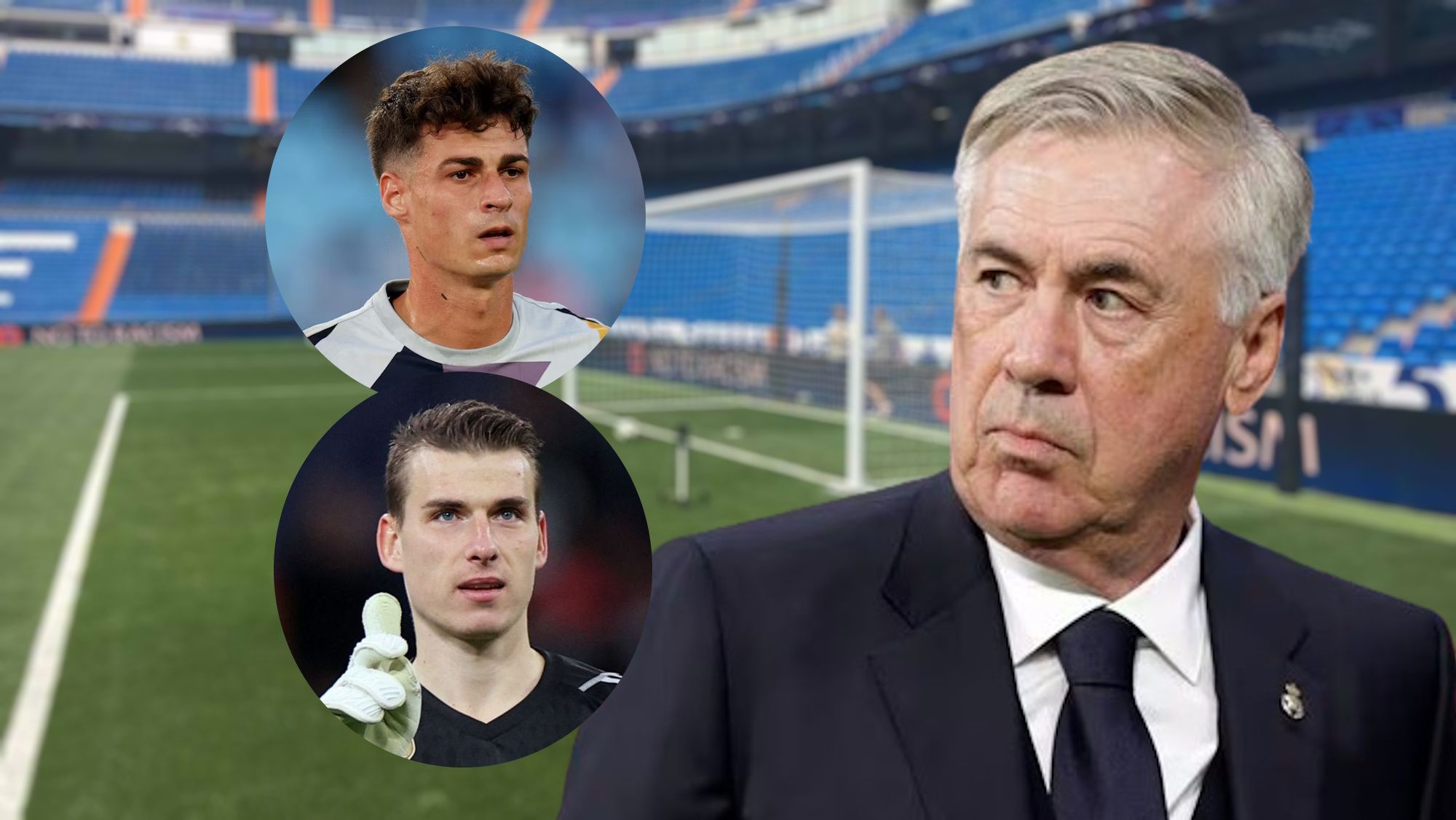 Ancelotti ya le ha comunicado a los porteros su decisión al descubierto quién será el titular