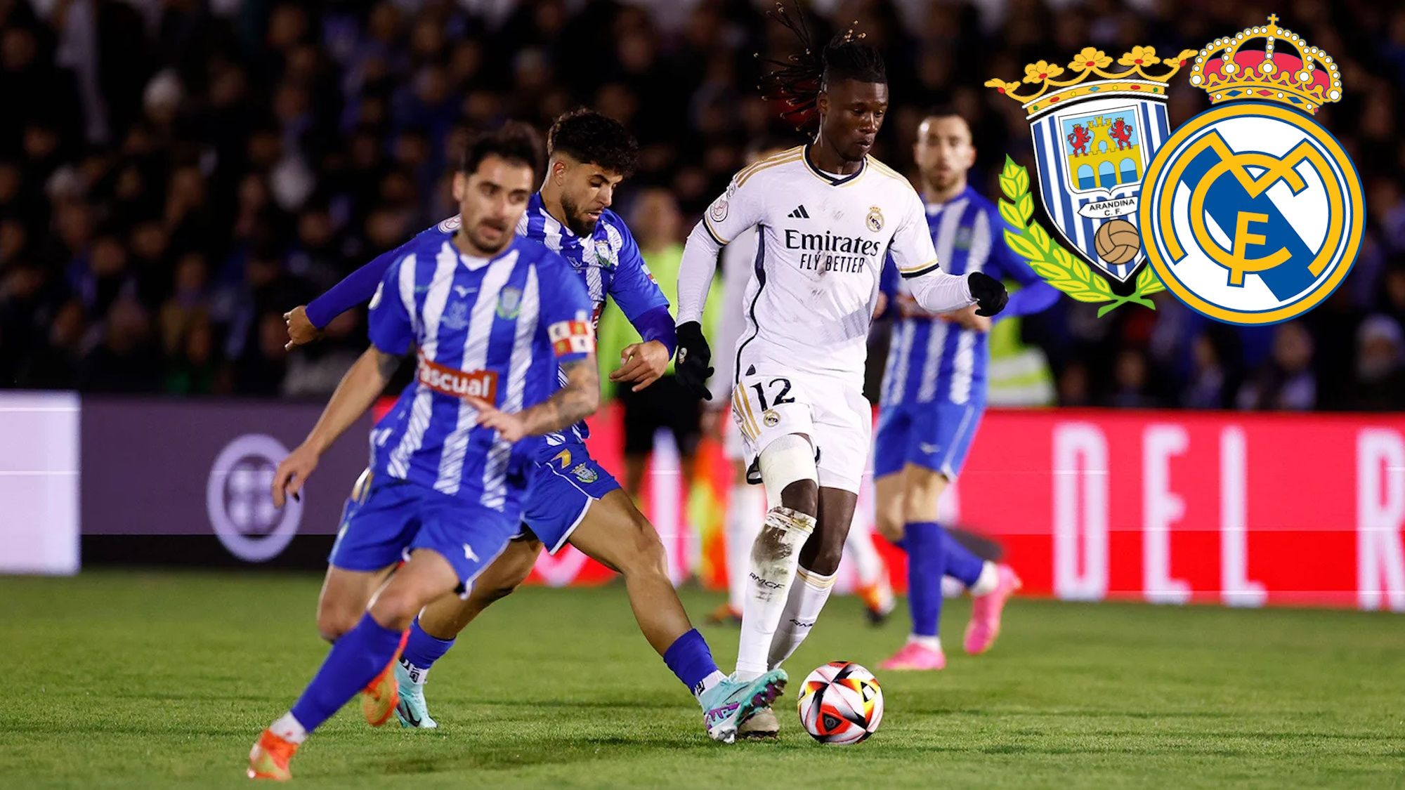 El Madrid hace los deberes ante una combativa Arandina: a octavos en la Copa
