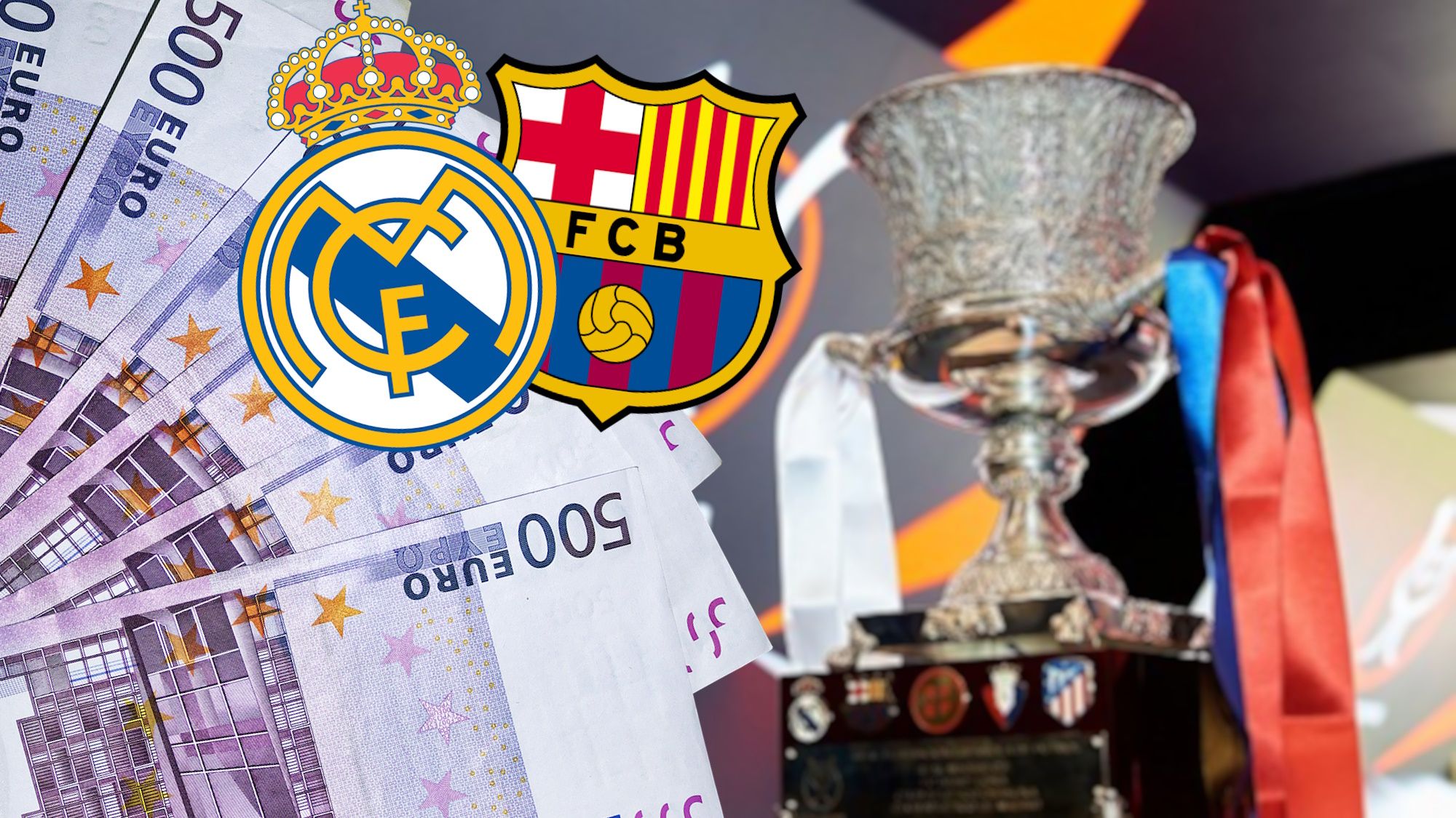 La Supercopa, mucho más que un trofeo en juego el honor y una millonada La Supercopa, mucho más que un trofeo en juego el honor y una millonada