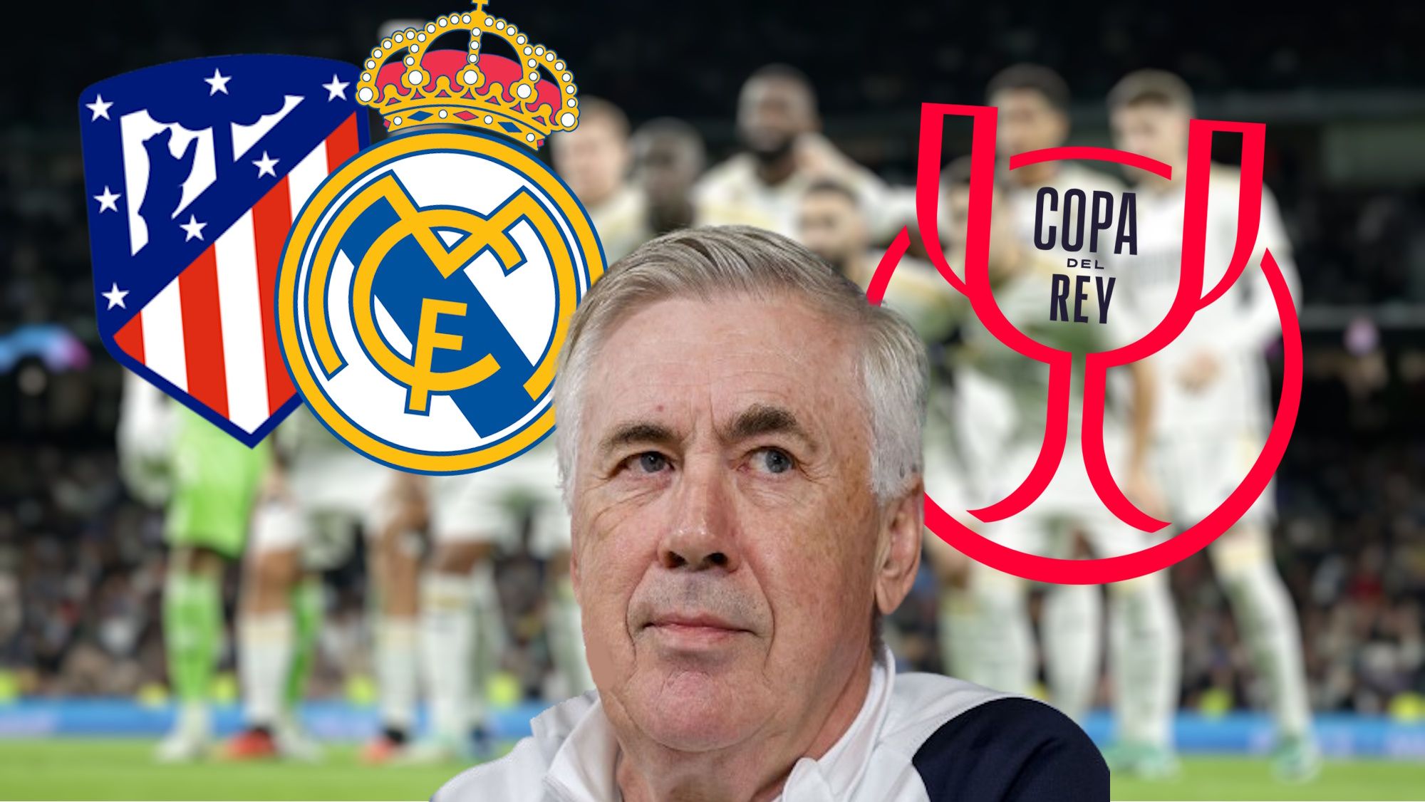 Oficial los once escogidos por Ancelotti para medirse al Atlético en Copa Oficial los once escogidos por Ancelotti para medirse al Atlético en Copa