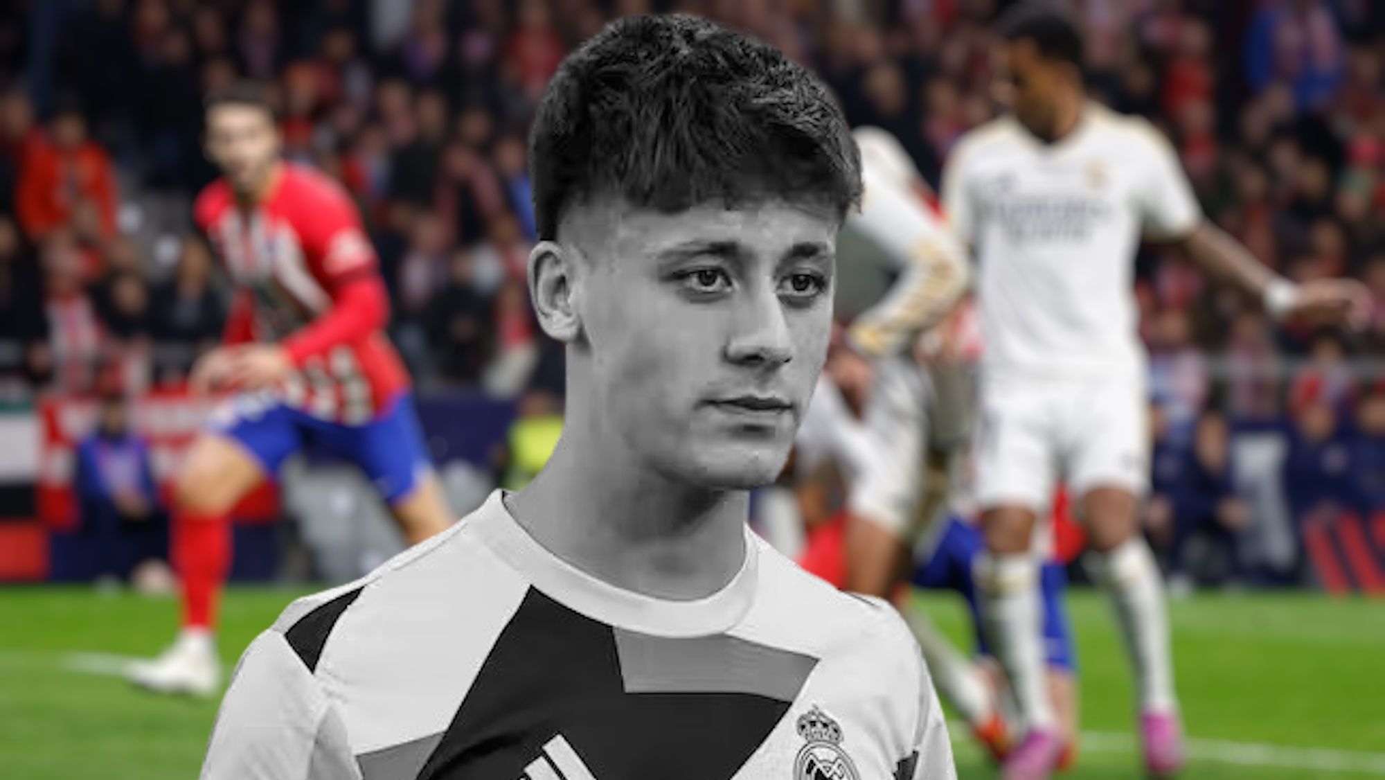 La reacción de Güler tras quedarse sin minutos en el derbi