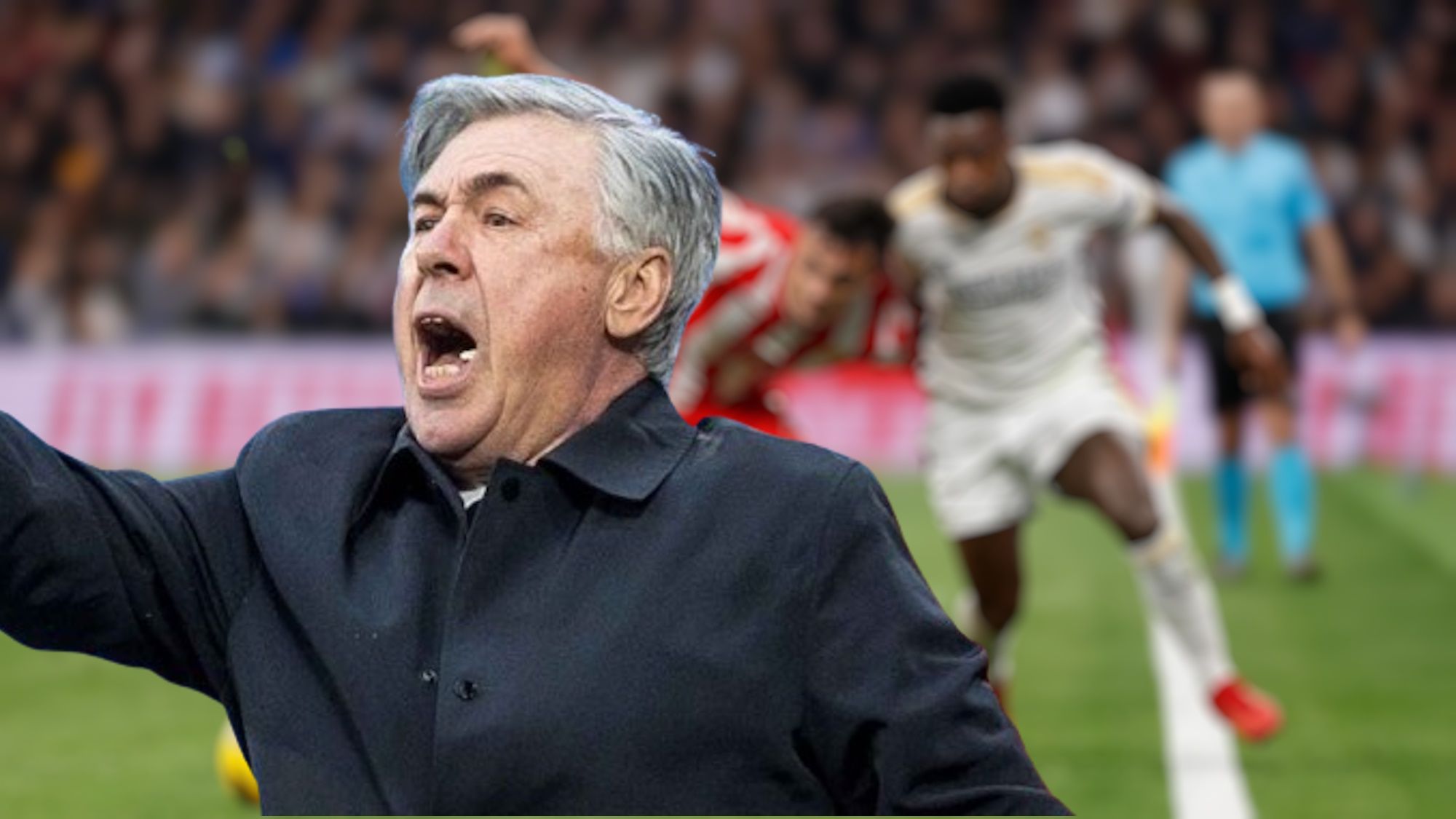 Ancelotti explota en el túnel de vestuario, se lo dice a la cara