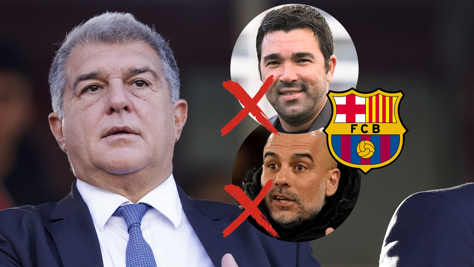 Laporta escoge a su entrenador para la próxima temporada y deja K.O. a Deco no es Guardiola