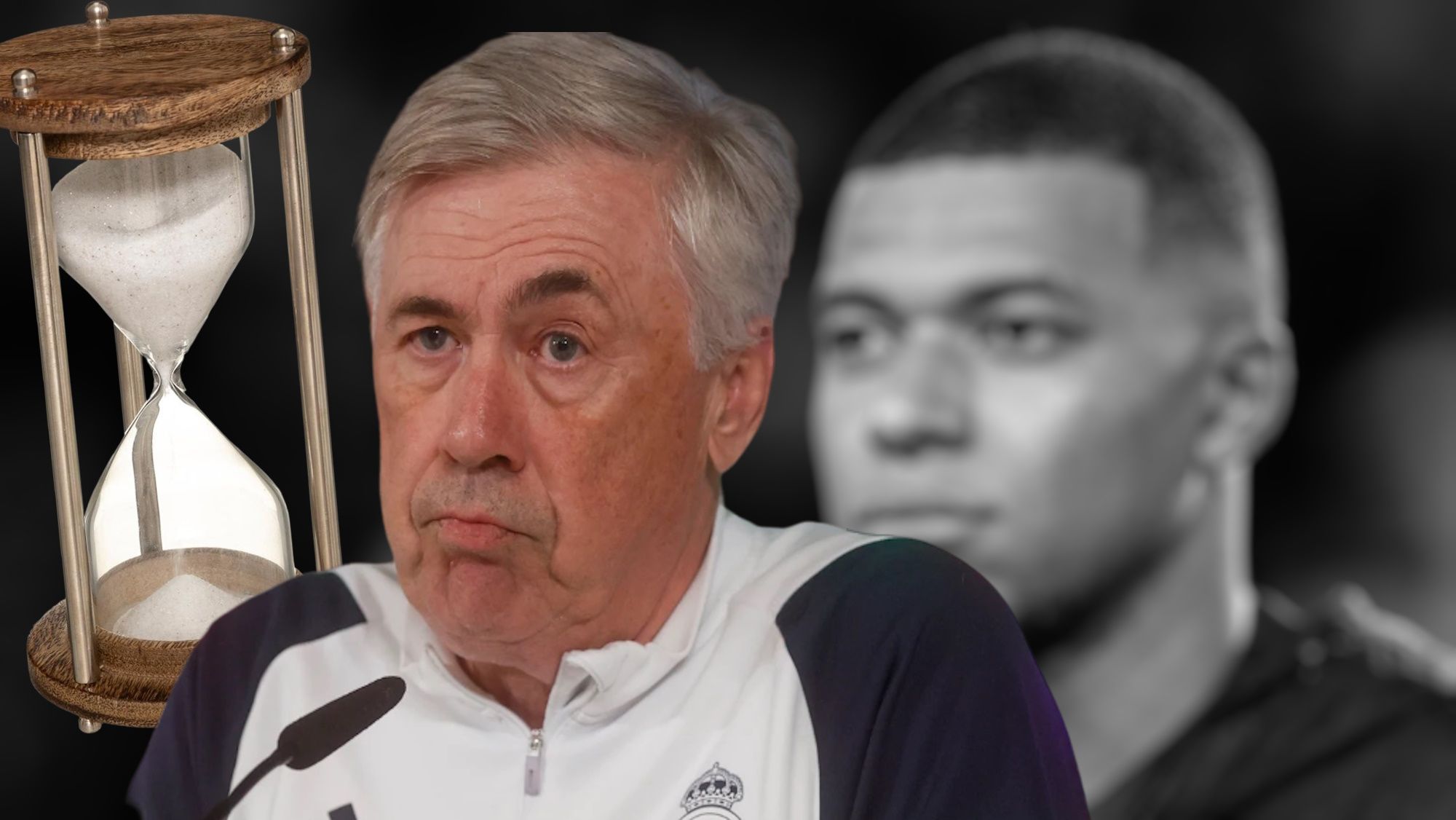 El Madrid inicia el ‘tic tac’ más esperado, y no es el de Mbappé Ancelotti, en ascuas