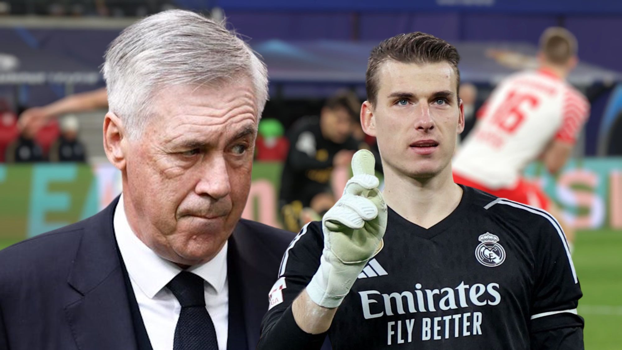 Lunin se condecora en Alemania y manda un mensaje a Ancelotti
