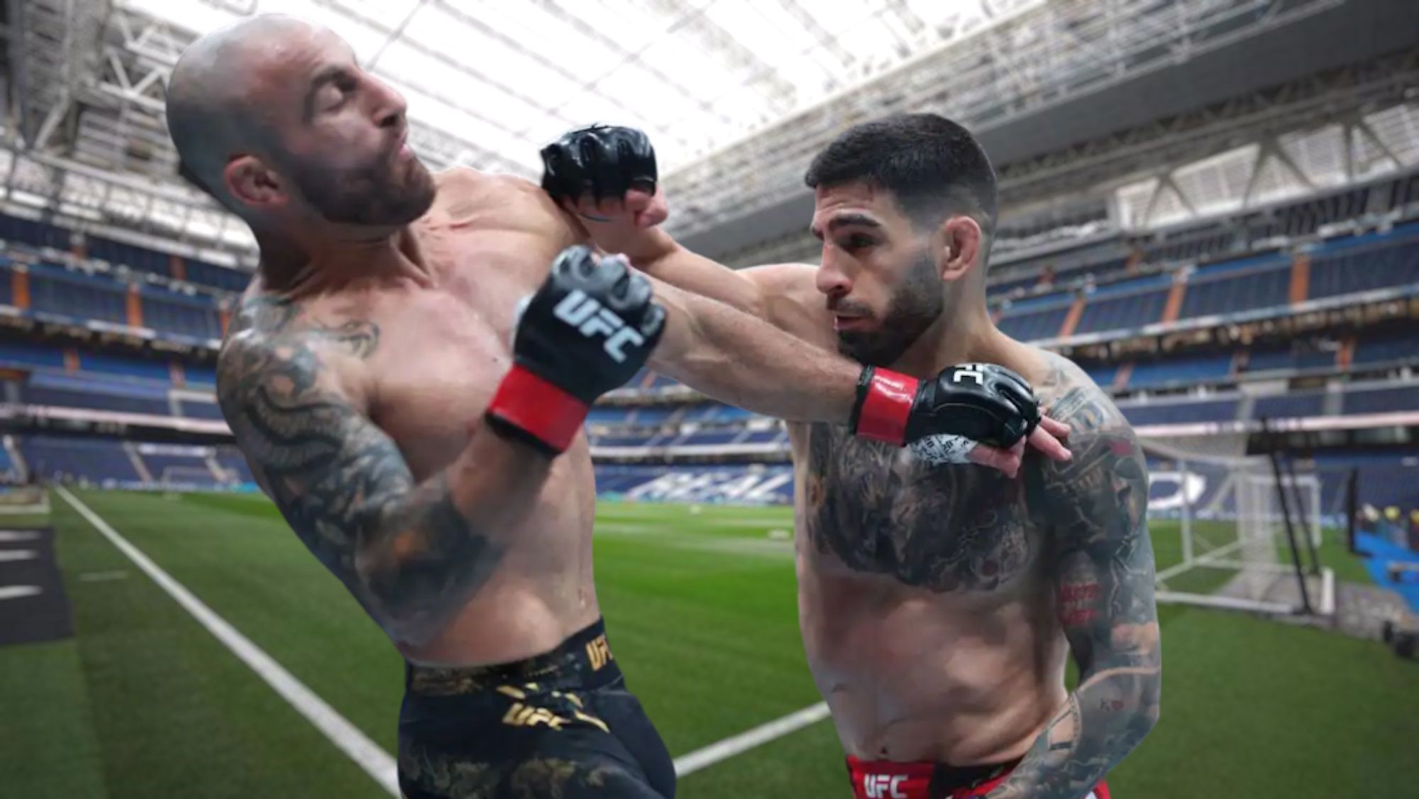 Topuria saca el gen madridista para proclamarse campeón del mundo y apunta al Bernabéu legendario Topuria saca el gen madridista para proclamarse campeón del mundo y apunta al Bernabéu legendario