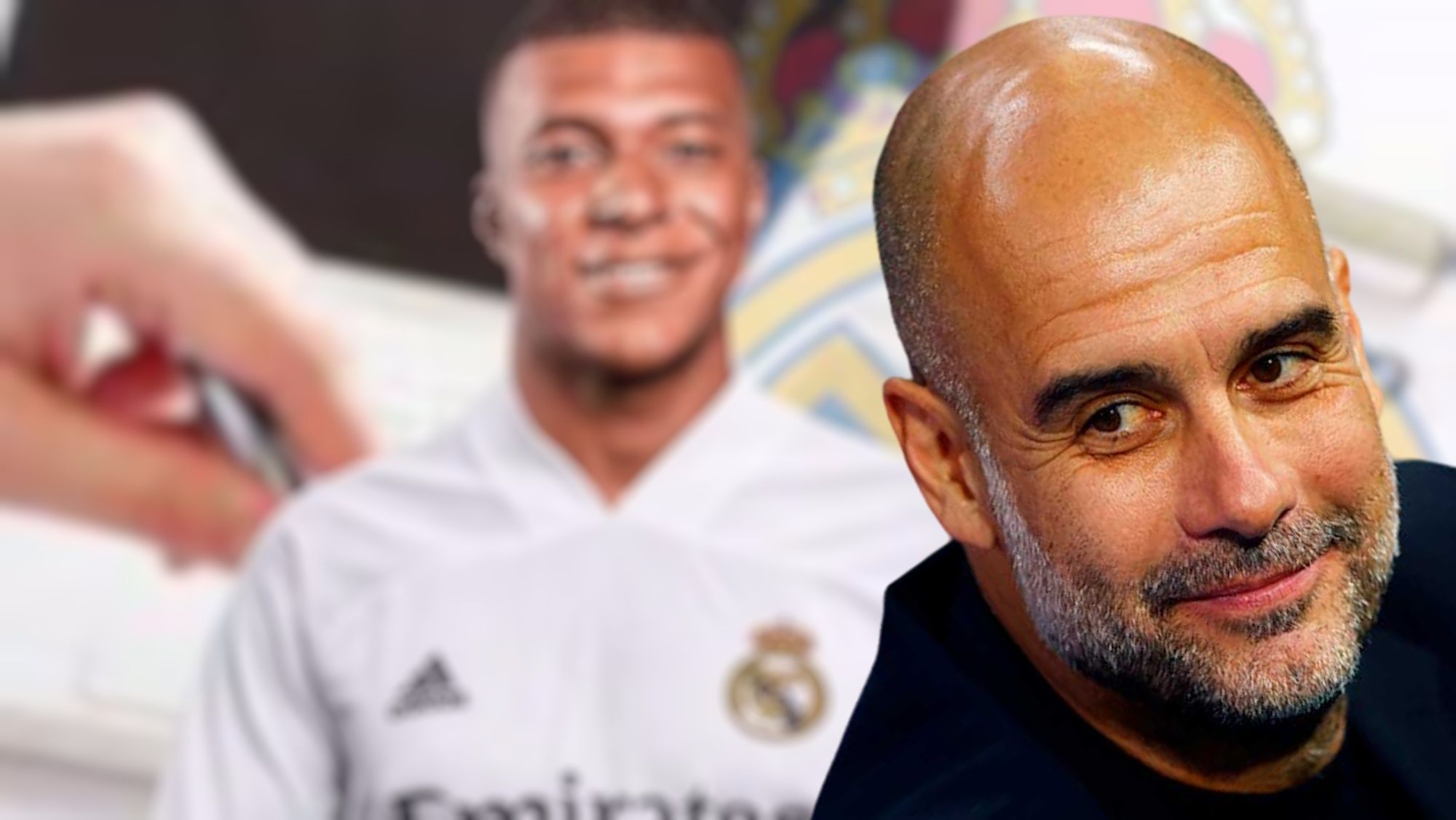 Guardiola ‘celebra’ el fichaje de Mbappé por el Madrid, sale beneficiado movimiento en pocos días