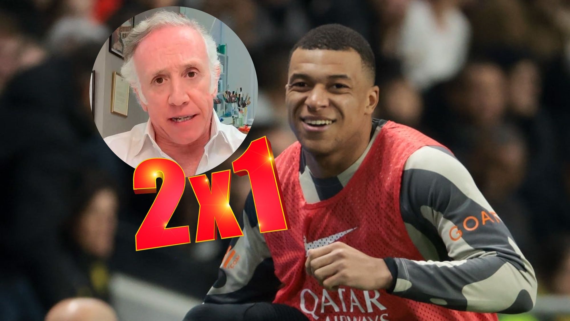 Inda lo da por hecho, Mbappé vendrá acompañado desde París el 2x1 que prepara Florentino