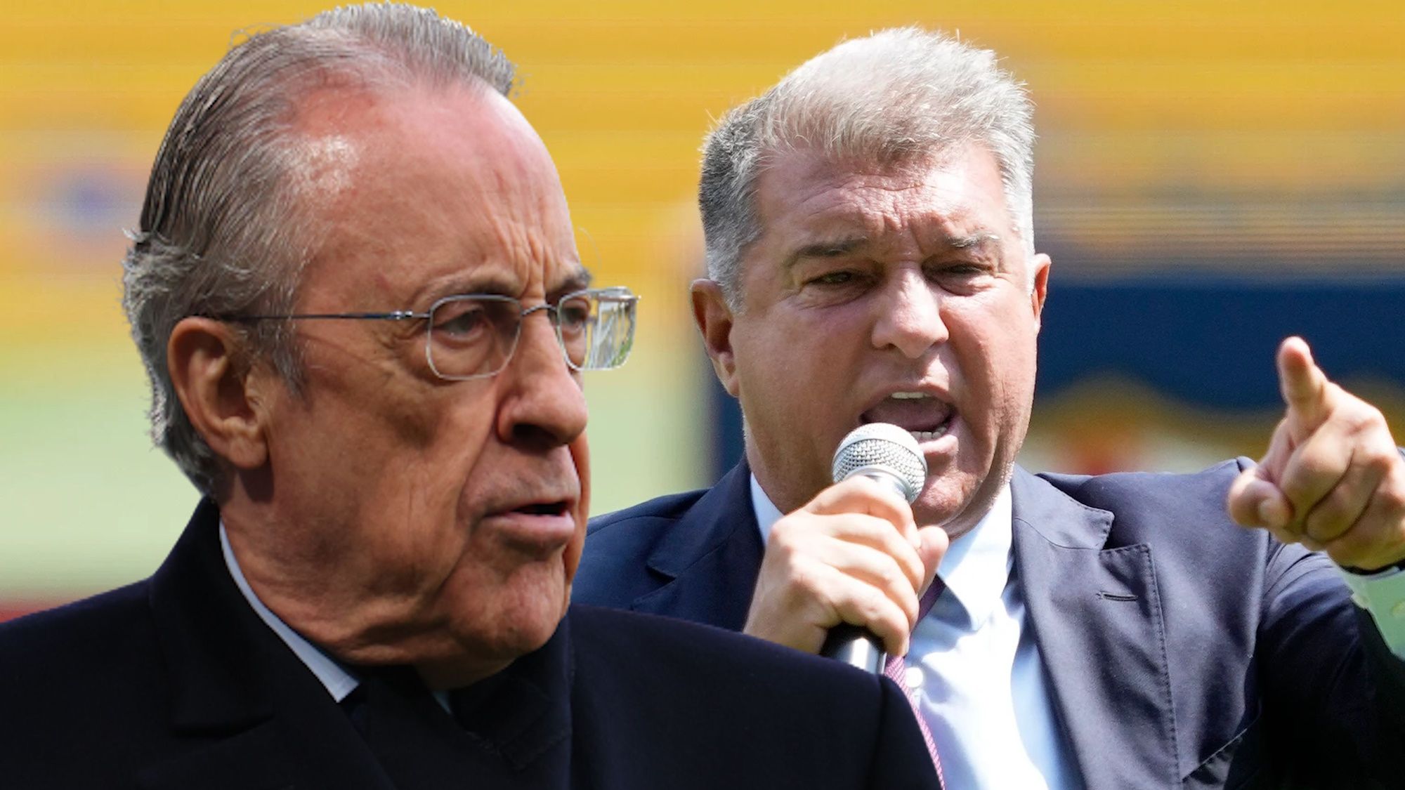 Sonaba con fuerza para el Real Madrid, pero el Barça se mete por medio Laporta amenaza a Florentino