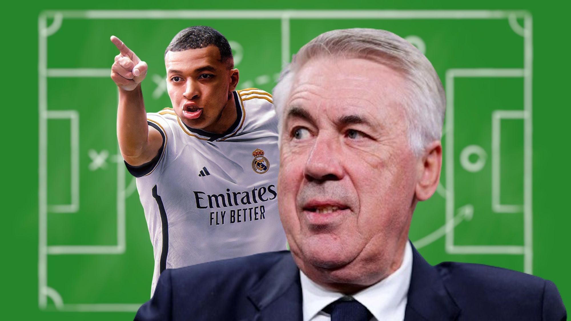 Ancelotti resuelve por la vía rápida el problema, aviso inmediato a Mbappé: "No vas a jugar..." Ancelotti resuelve por la vía rápida el problema, aviso inmediato a Mbappé: "No vas a jugar..."