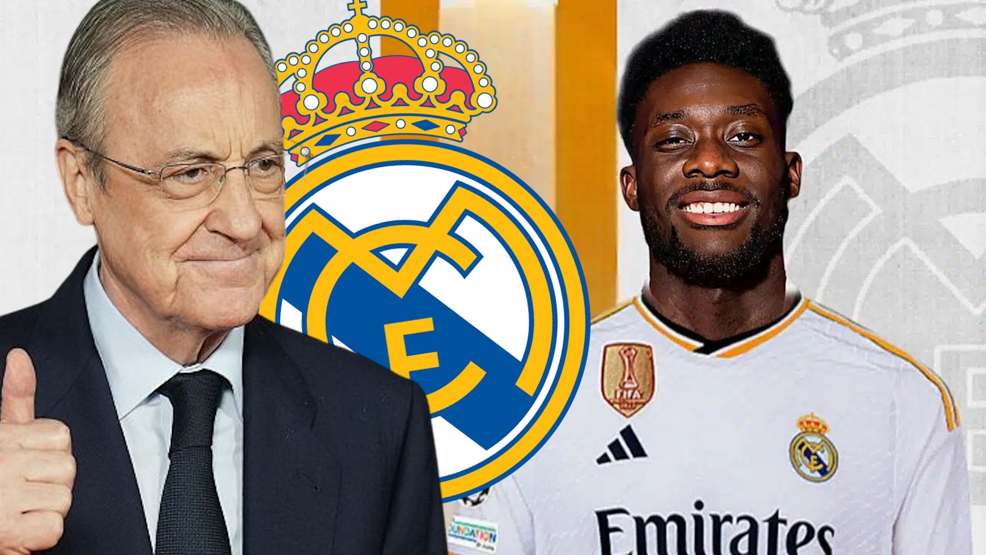 Jugada maestra de Florentino fichará a Alphonso Davies este verano, y gratis está todo pactado