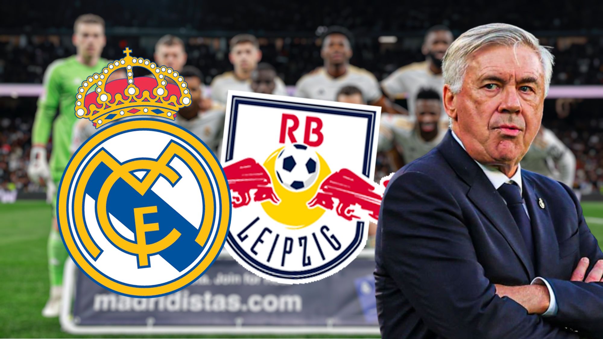 Ancelotti revoluciona el once ante el Leipzig: sorprendente Ancelotti revoluciona el once ante el Leipzig: sorprendente