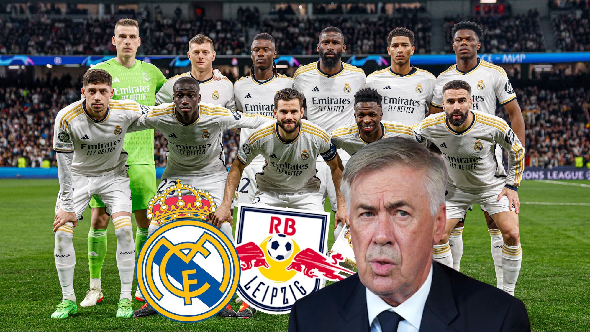Ancelotti habló con ellos tras el partido ante el Leipzig, son los 4 señalados y lo saben