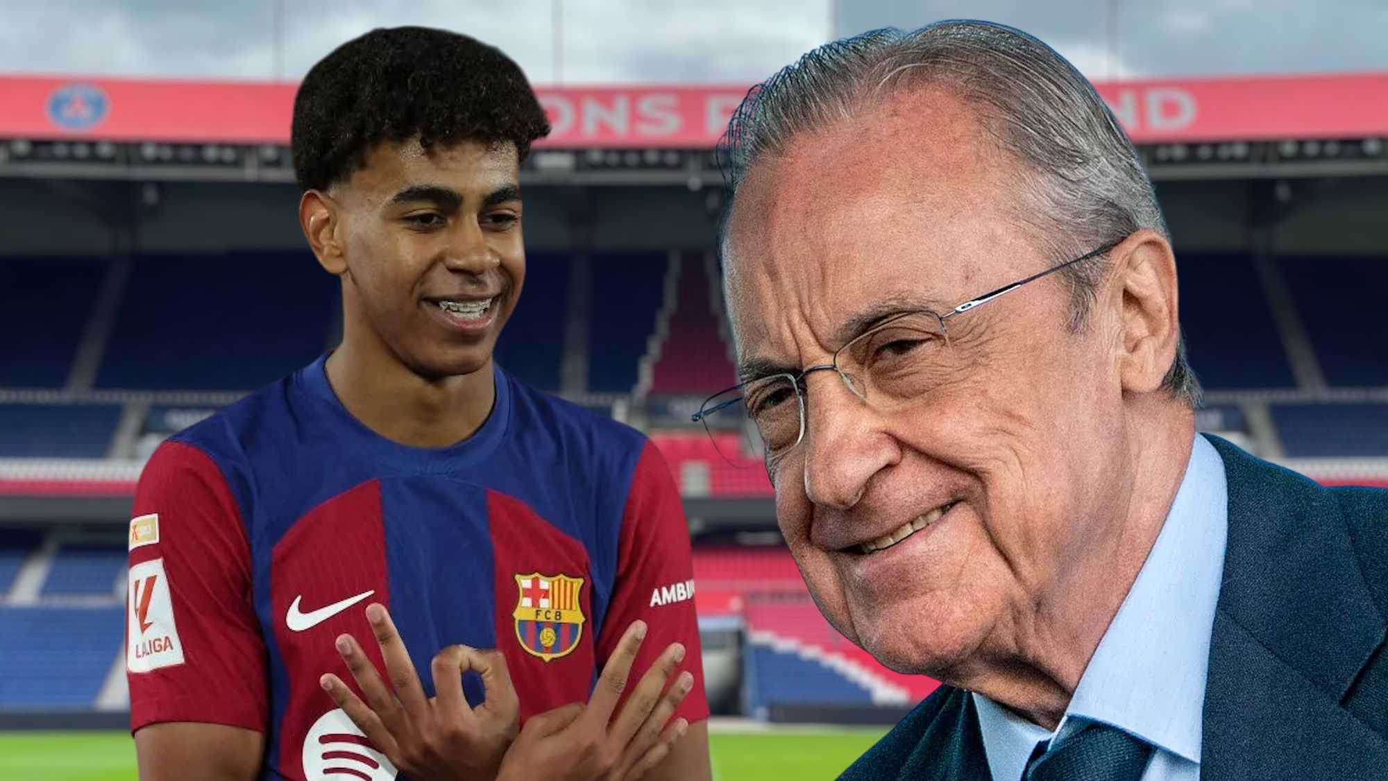 La reacción de Florentino al ofertón del PSG por Lamine Yamal, al descubierto
