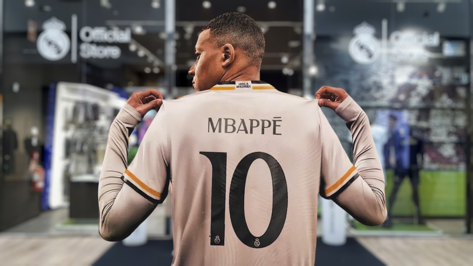 Desvelan la respuesta de la tienda oficial del Real Madrid al preguntar por la camiseta de Mbappé fichaje caliente