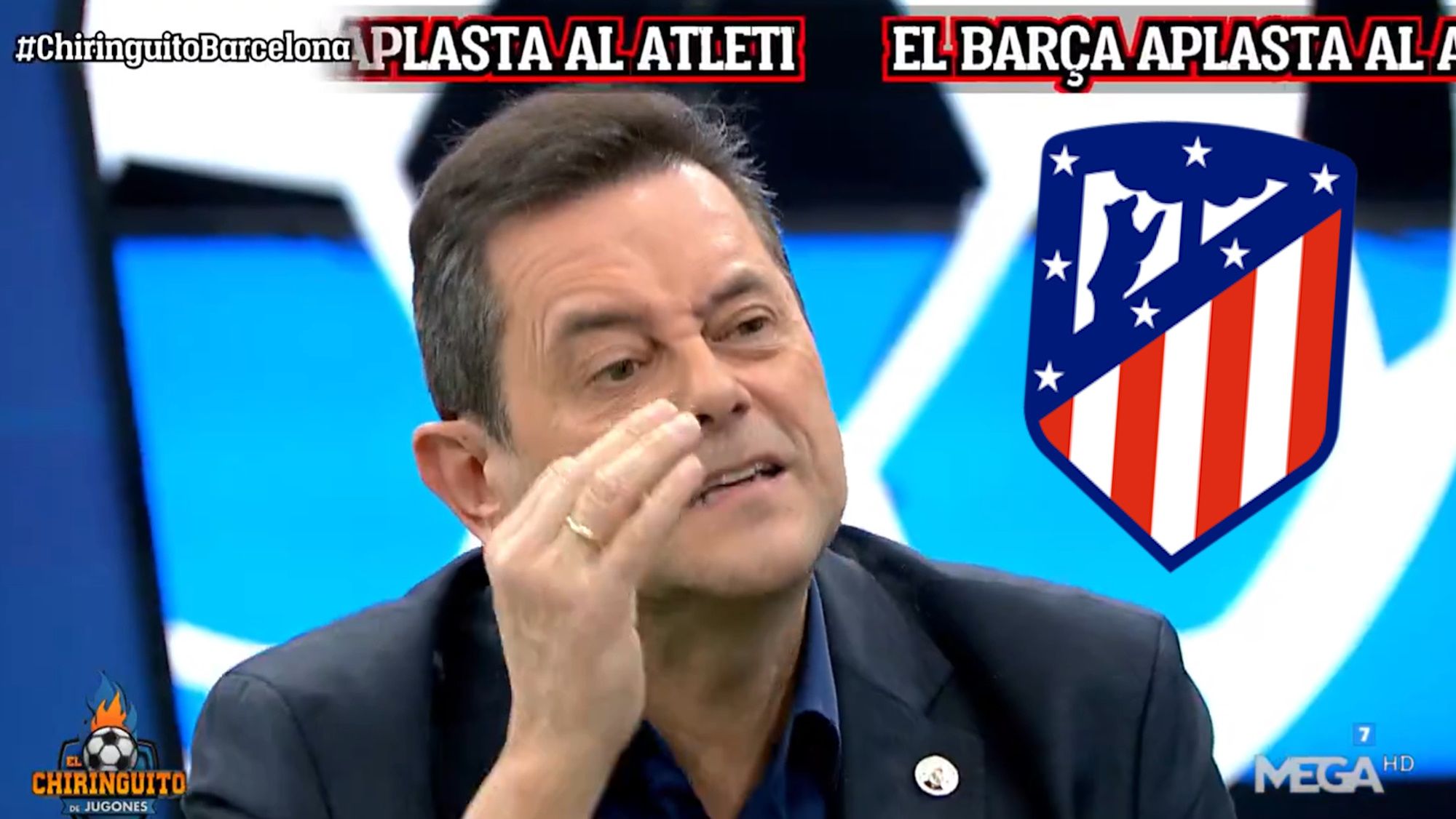 Tomás Roncero admite “querer al Atlético” por un curioso motivo: “Que peleen la liga para que…”