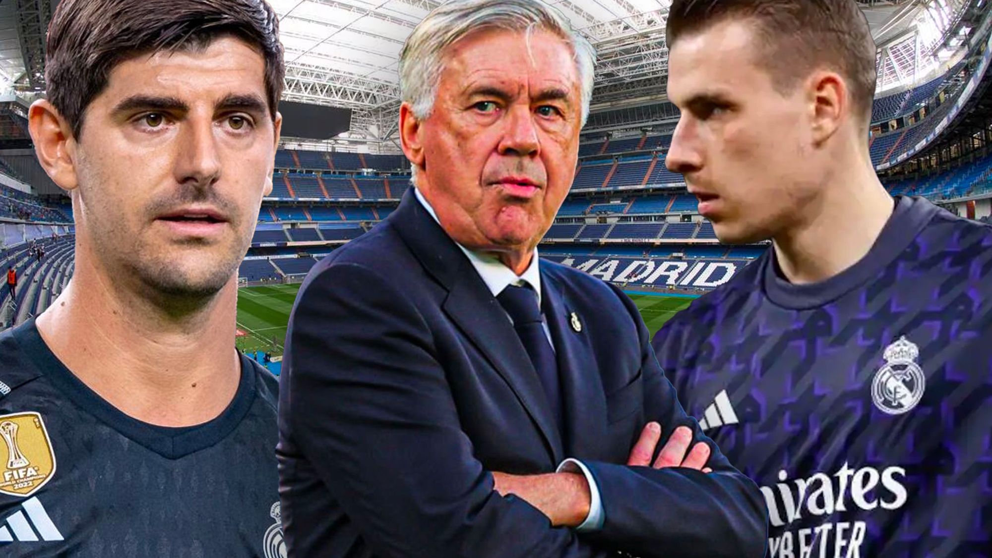 Courtois confirma el bombazo sobre Lunin: su futuro visto para sentencia	