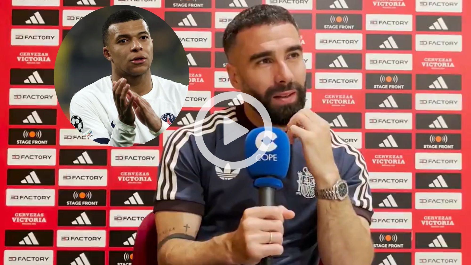Carvajal habla sobre Mbappé y el Real Madrid y da por hecha su llegada este verano