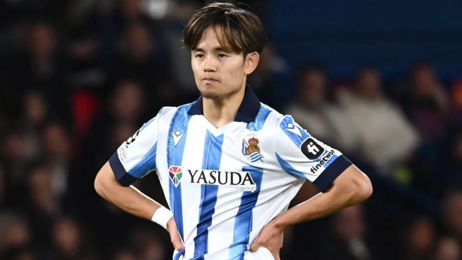 Take Kubo con la Real Sociedad Take Kubo con la Real Sociedad