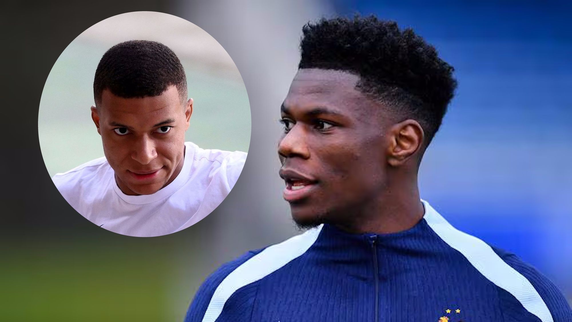 Tchouaméni y Mbappé