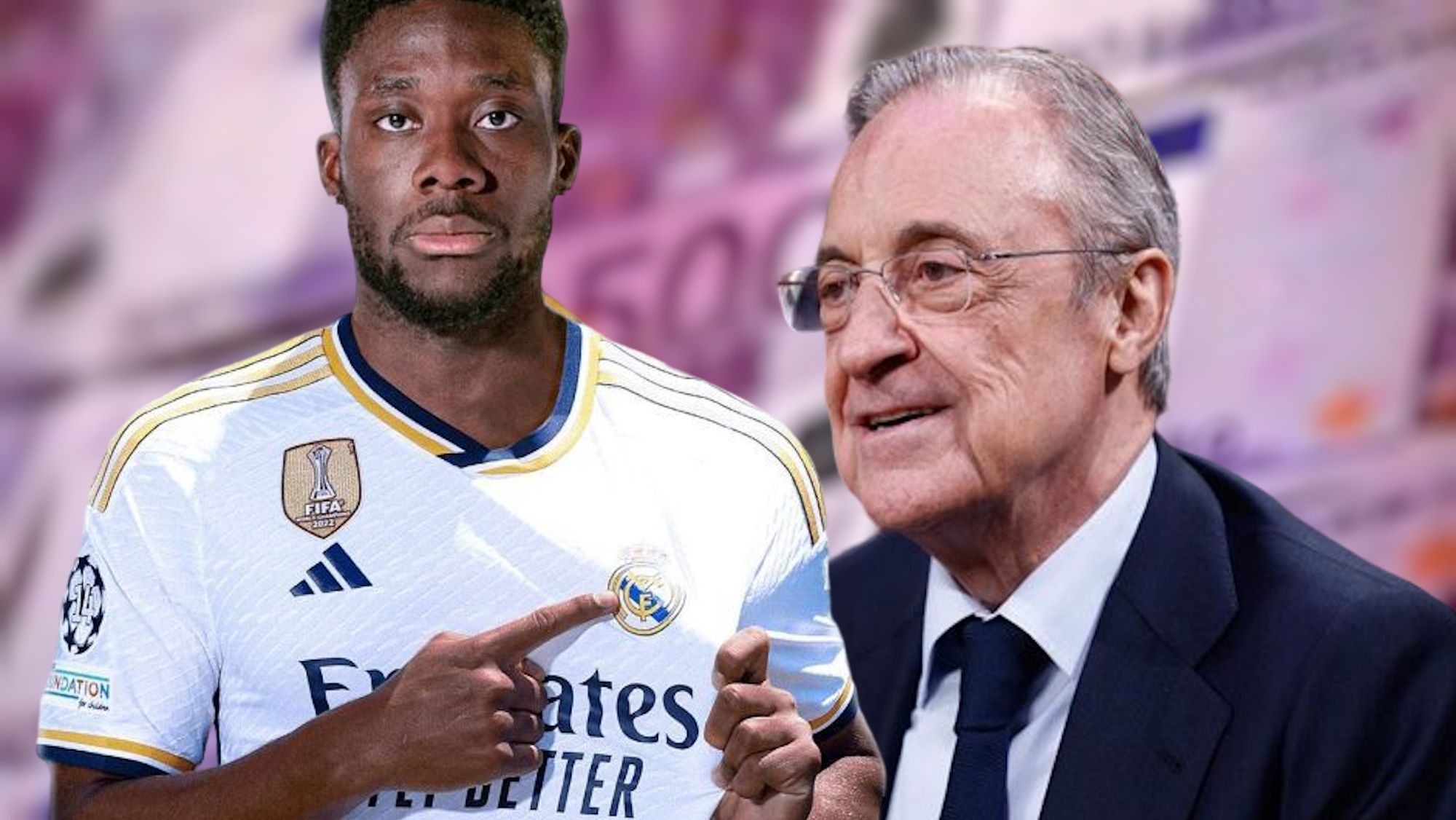 Al descubierto el salario que Florentino y Davies han pactado para el canadiense está cerrado Al descubierto el salario que Florentino y Davies han pactado para el canadiense está cerrado