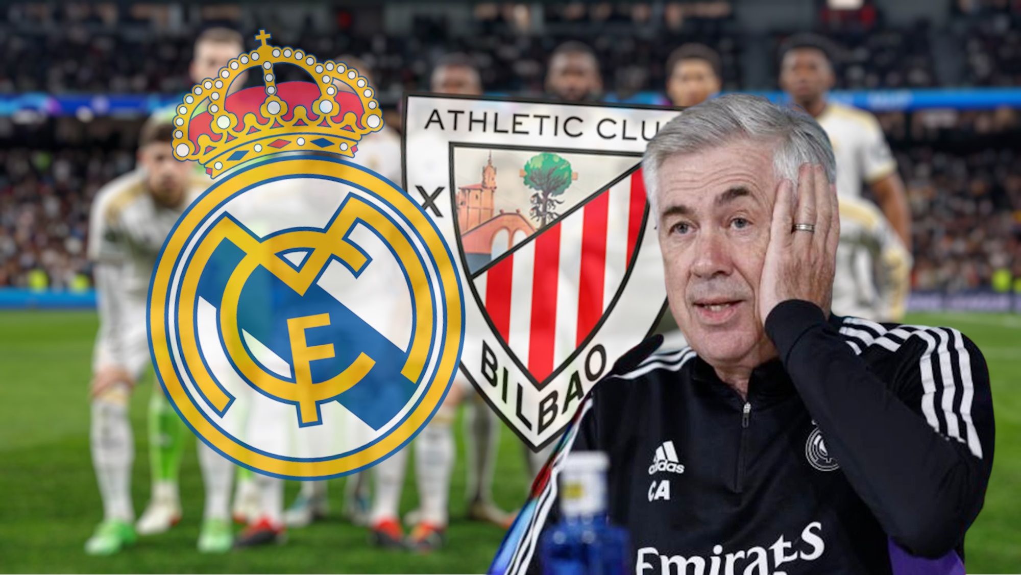 Oficial: once inicial de Ancelotti para medirse al Athletic, hay novedades
