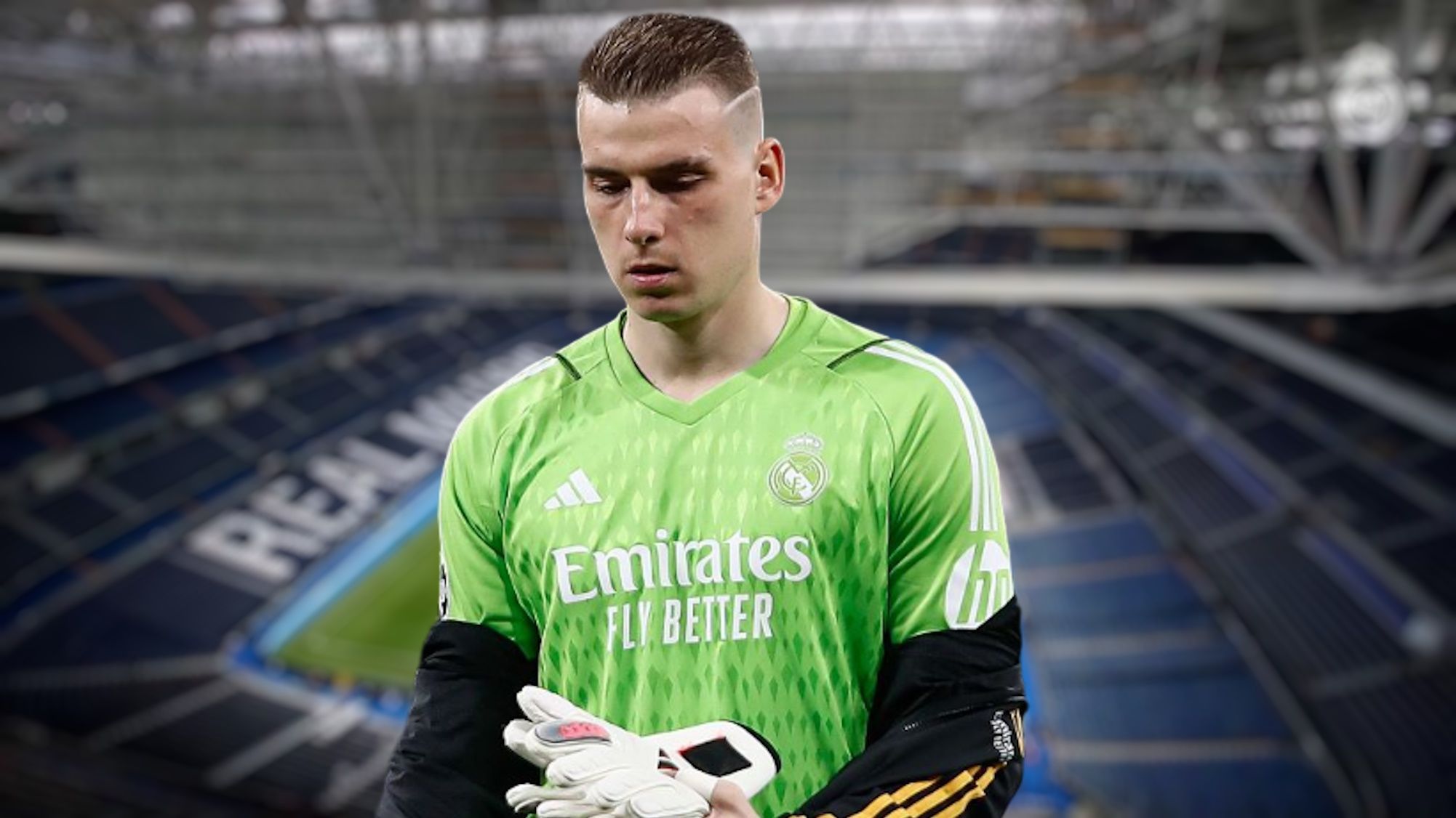 Florentino se lo ha dejado claro a Lunin: su futuro puede cambiar en los próximos días	