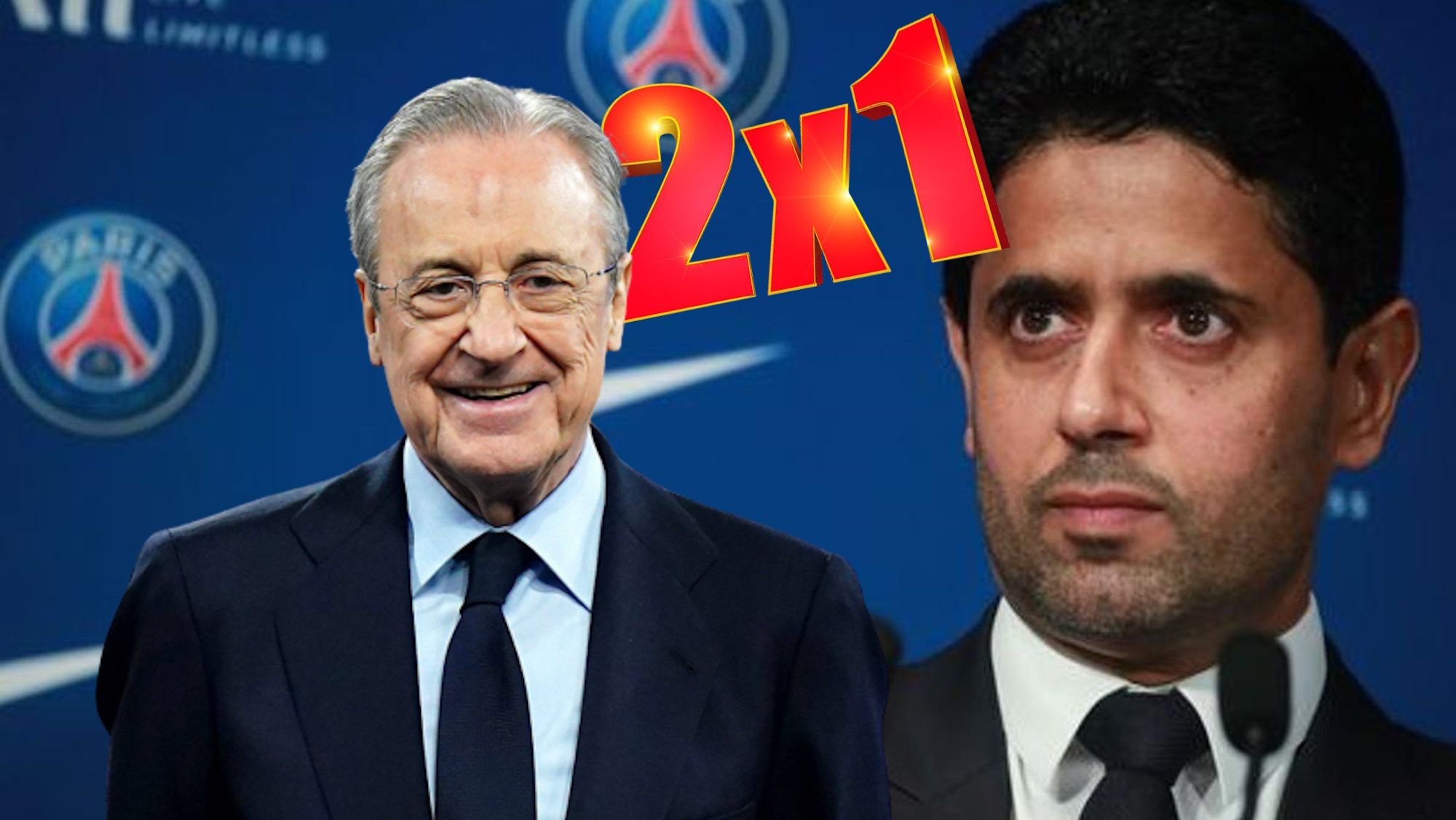 Florentino se la juega a Al Khelaïfi y le roba a Mbappé y a otro crack 2x1 histórico