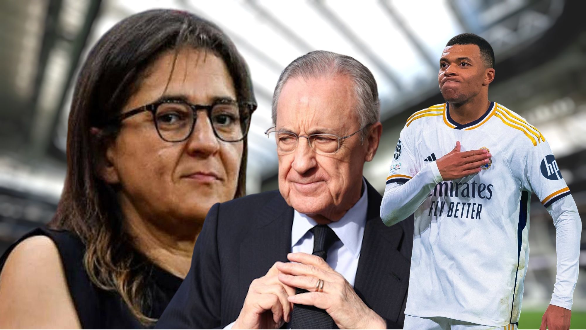 Florentino dice ‘no’ a Fayza Lamari y cierra la puerta a Mbappé decisión trascendental