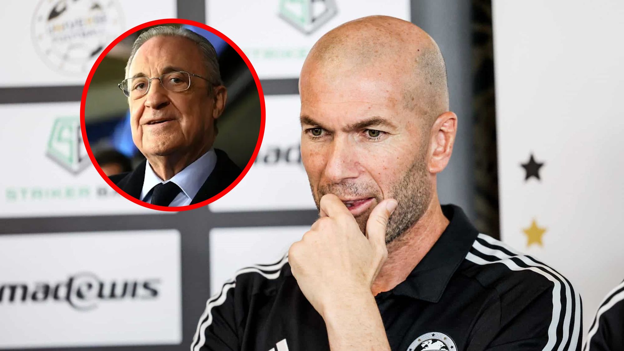 Bombazo en el futuro de Zidane el francés, cerca de volver a los banquillos, Florentino está implicado