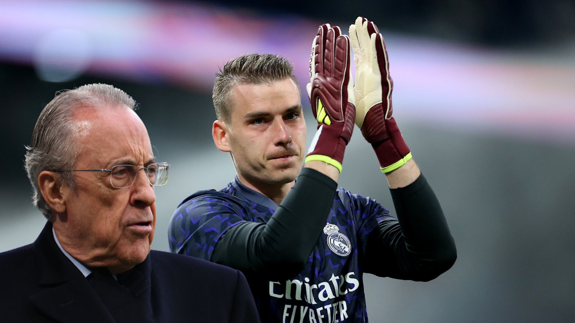 Florentino toma la decisión: hay sorpresa, vendrá un portero veterano si se va Lunin