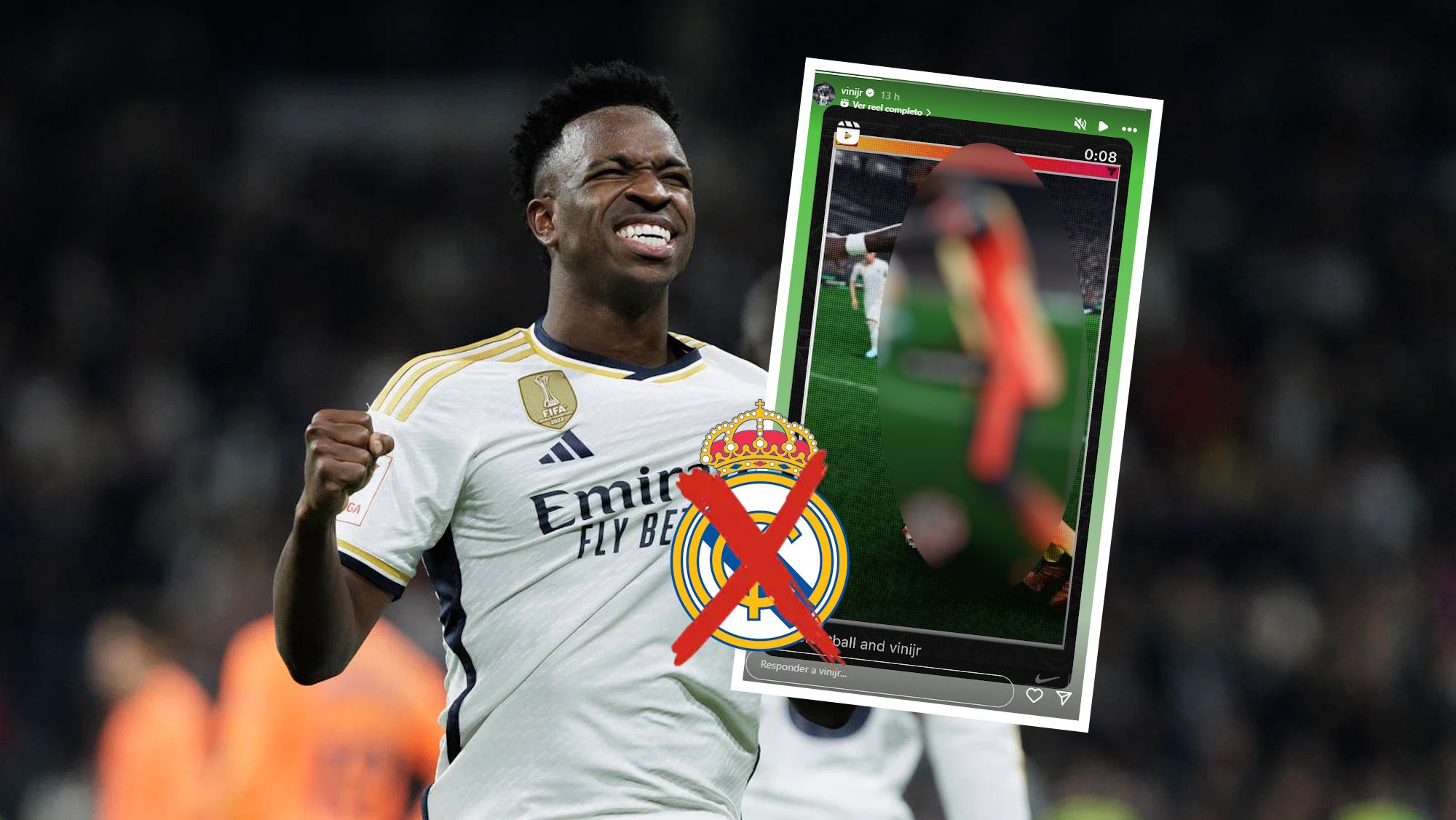 Vinicius deja en shock a todo el madridismo con su última historia K.O. al Real Madrid