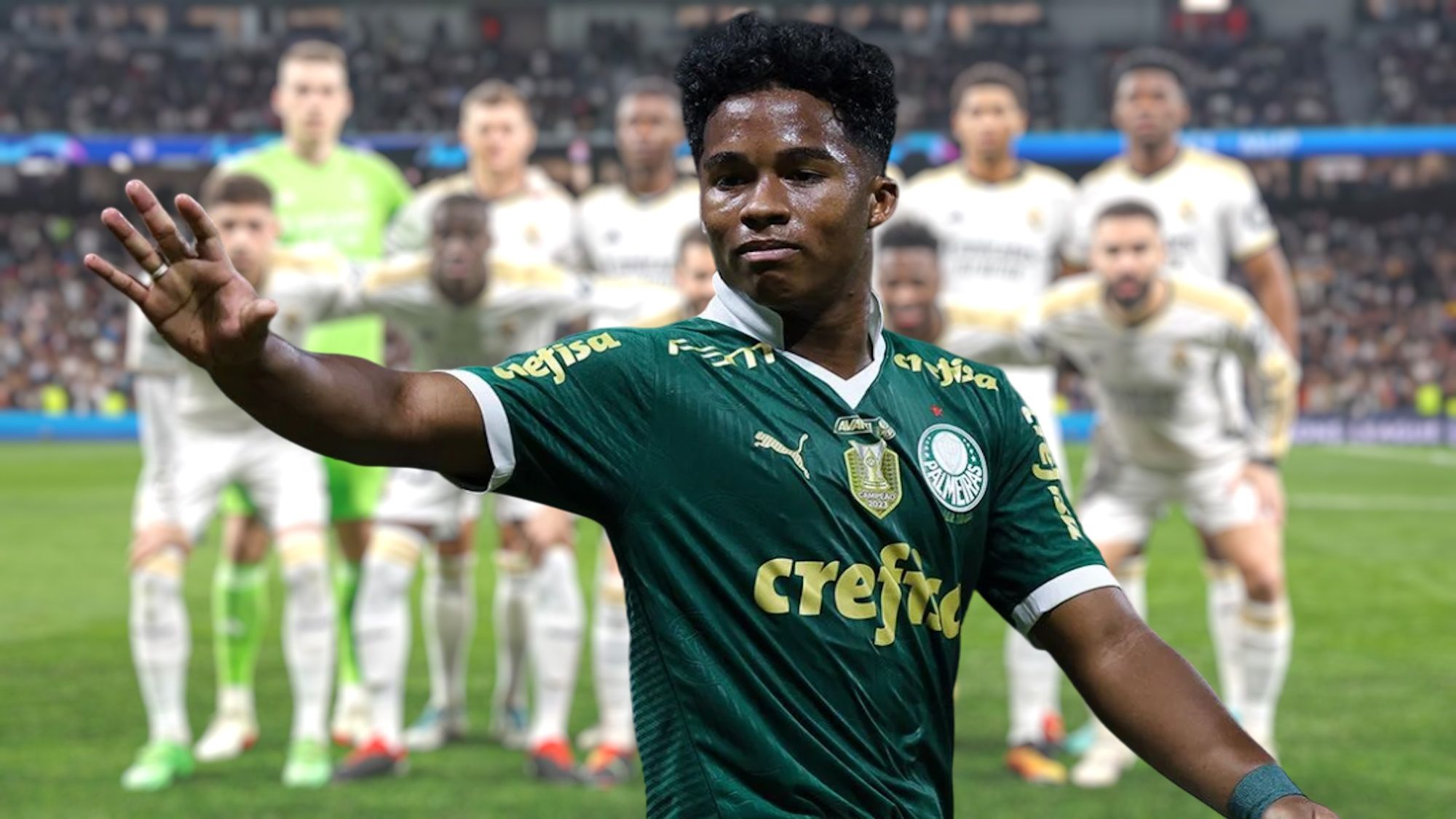 Endrick ya piensa como madridista y su gesto en redes sociales así lo confirma Endrick ya piensa como madridista y su gesto en redes sociales así lo confirma