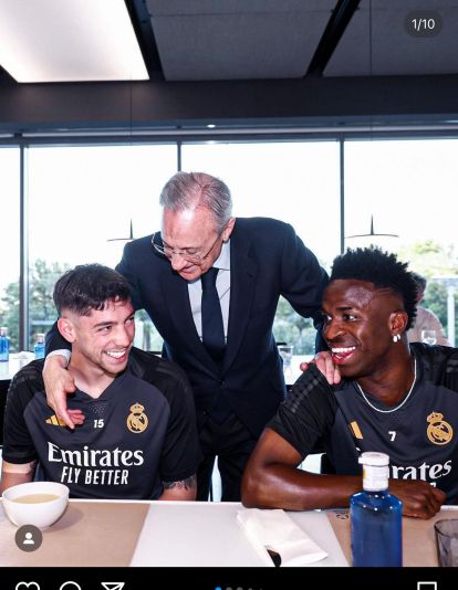 El like de Mastantuono El like de Mastantuono