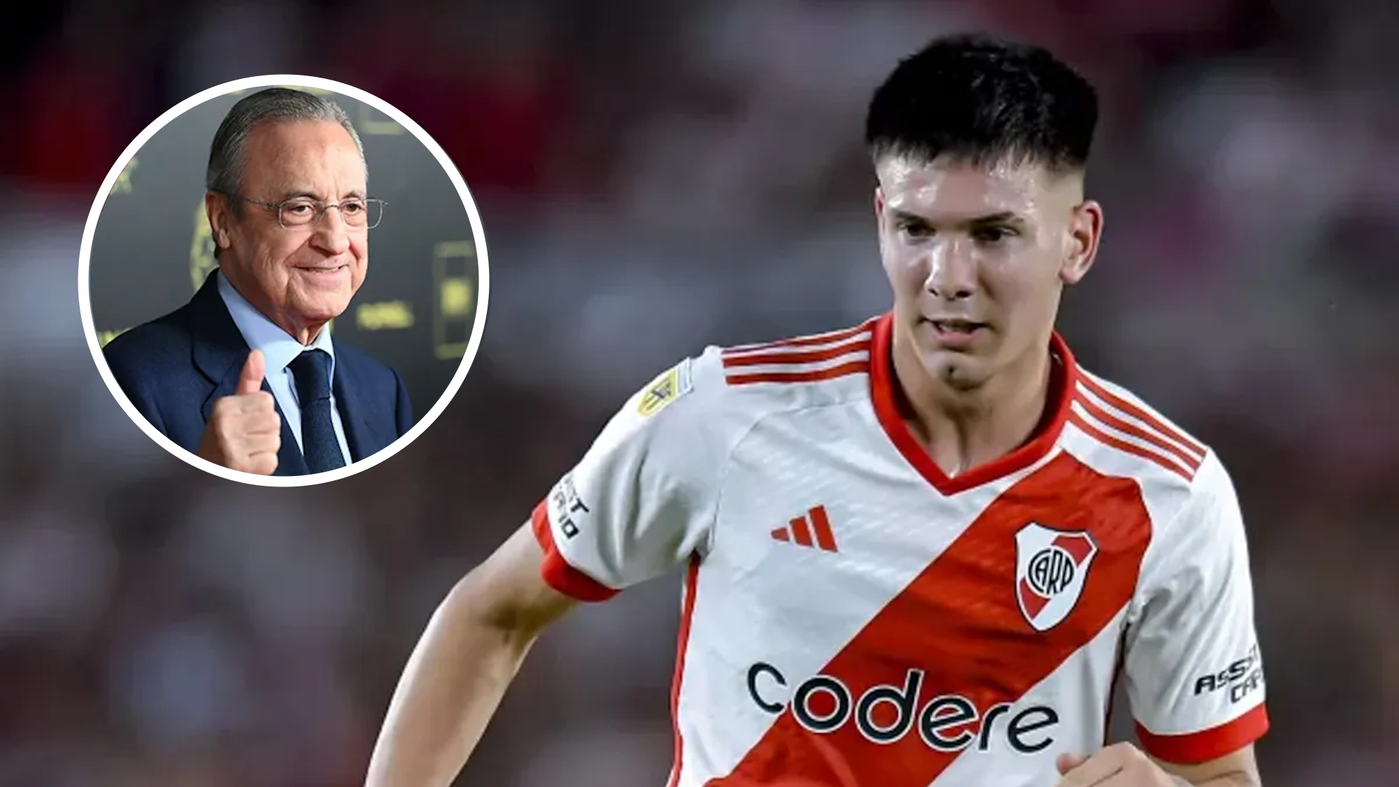 Mastantuono, a un paso del Real Madrid, ya se negocia su fichaje: cuestión de horas Mastantuono, a un paso del Real Madrid, ya se negocia su fichaje: cuestión de horas