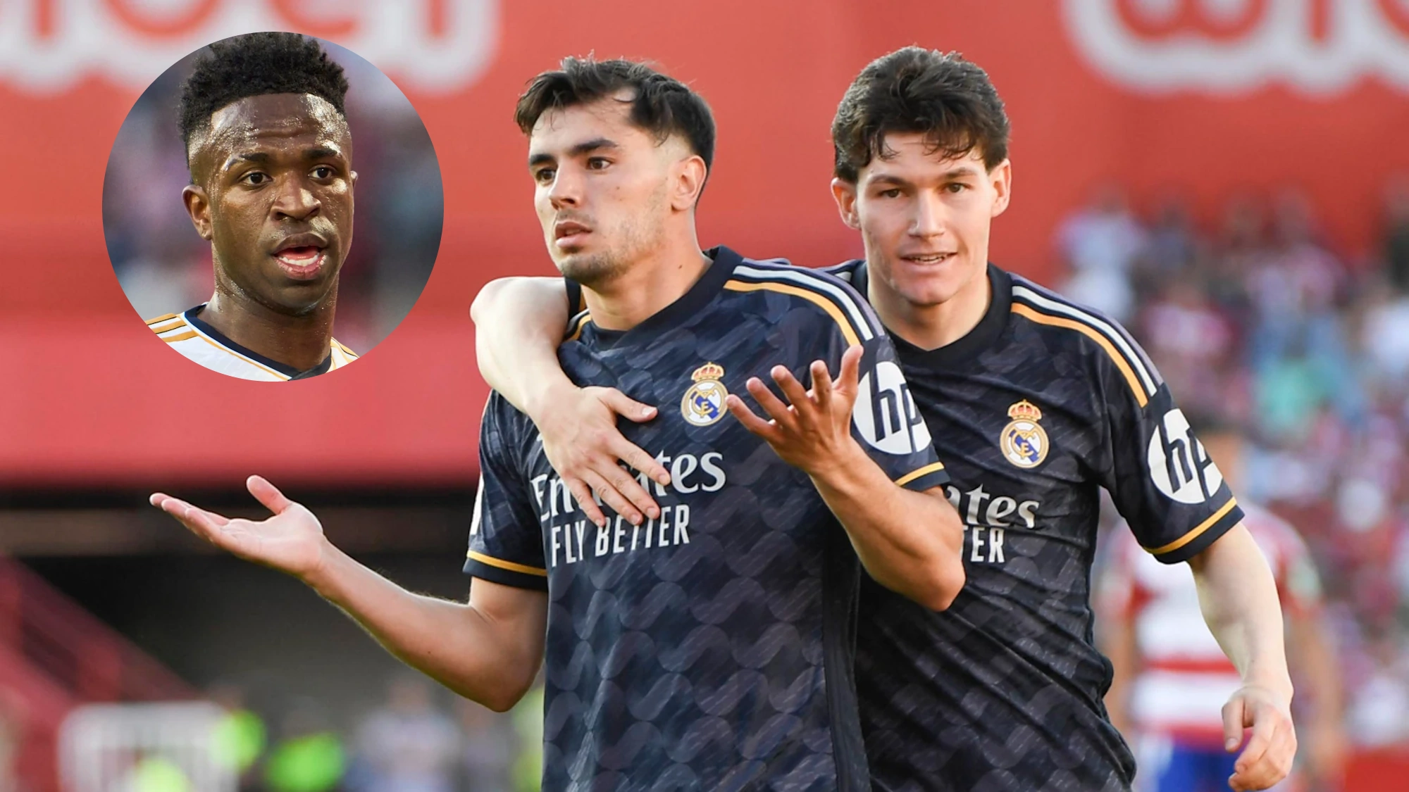 Brahim lo desvela, amenazado por Vinicius tras el partido de ayer Brahim lo desvela, amenazado por Vinicius tras el partido de ayer