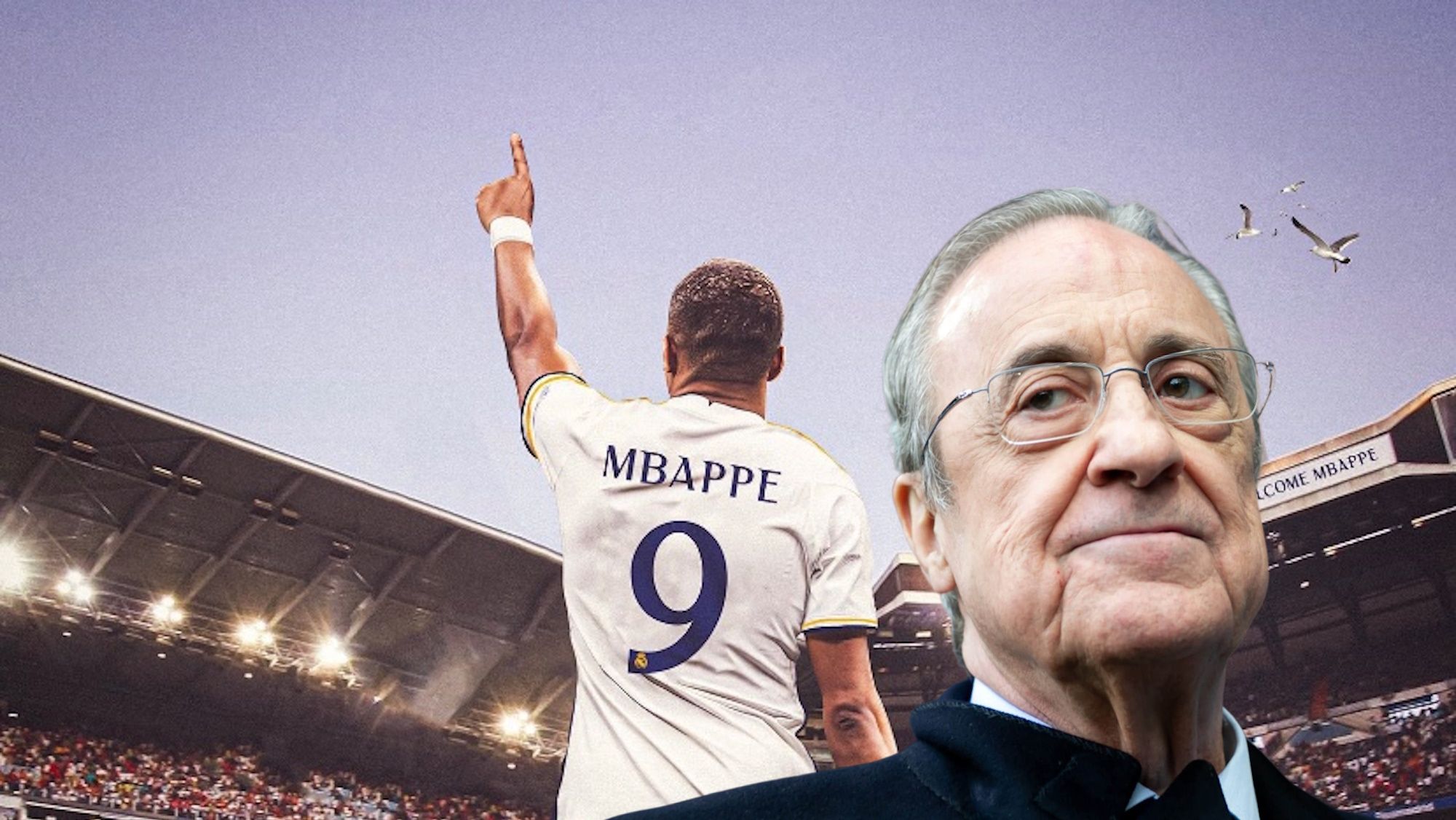 Florentino promete espectáculo al madridismo la fecha en la que quiere que debute Mbappé