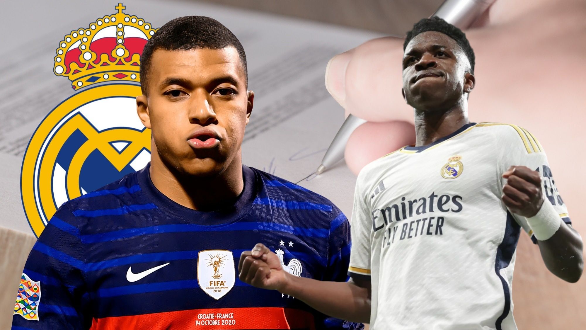 Vinicius, sorprendido: confirmado, Mbappé va a llevar la camiseta de Cristiano