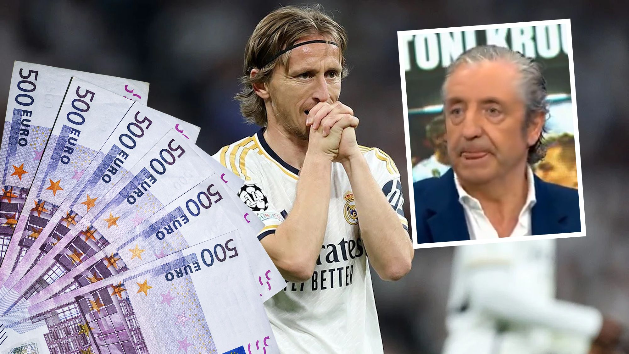 Al descubierto el sueldo de Modric para la próxima temporada lo desvela Pedrerol