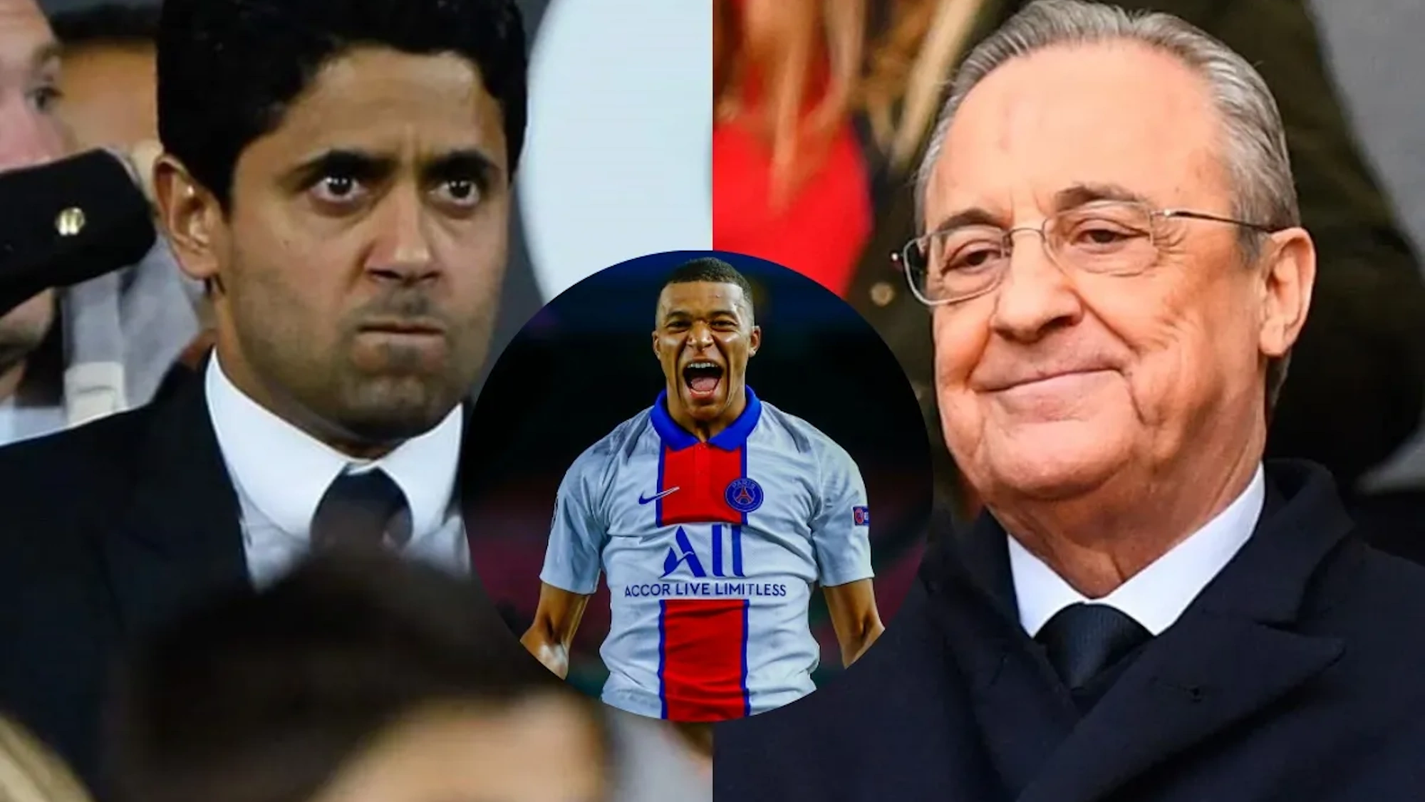 Tras Mbappé, Florentino le roba otro crack a Al Khelaïfi K.O. histórico al PSG Tras Mbappé, Florentino le roba otro crack a Al Khelaïfi K.O. histórico al PSG